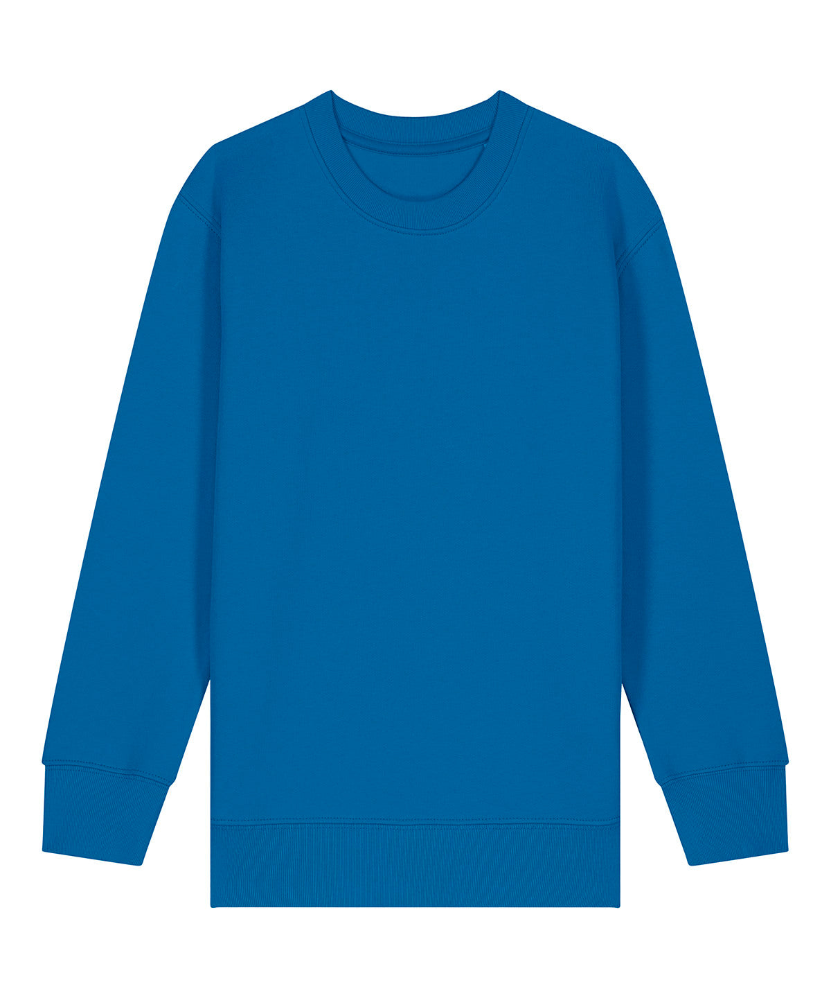 Stanley/Stella Kids Mini Changer 2.0 iconic crew neck sweatshirt in Royal Blue, front view