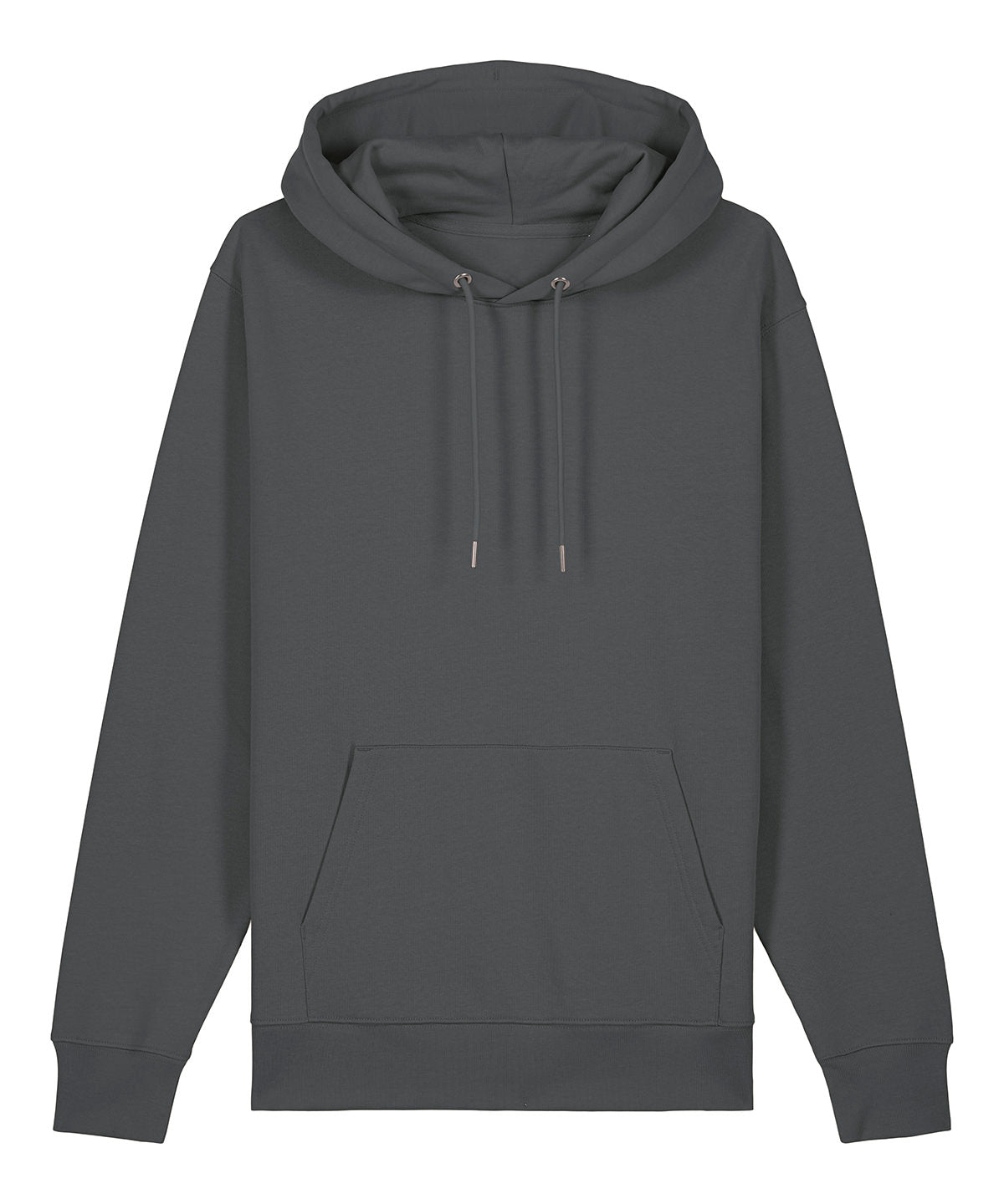 Stanley/Stella Unisex Cruiser 2.0 iconic hoodie sweatshirt in Anthracite, front view