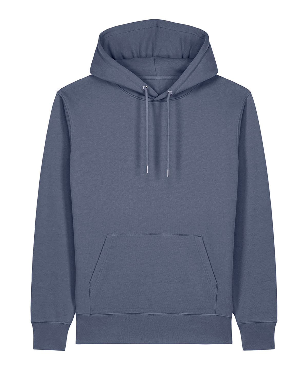 Stanley/Stella Unisex Cruiser 2.0 iconic hoodie sweatshirt in Blue Grey, front view