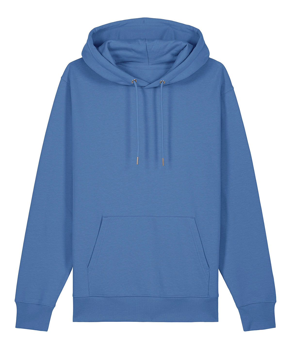 Stanley/Stella Unisex Cruiser 2.0 iconic hoodie sweatshirt in Bright Blue, front view