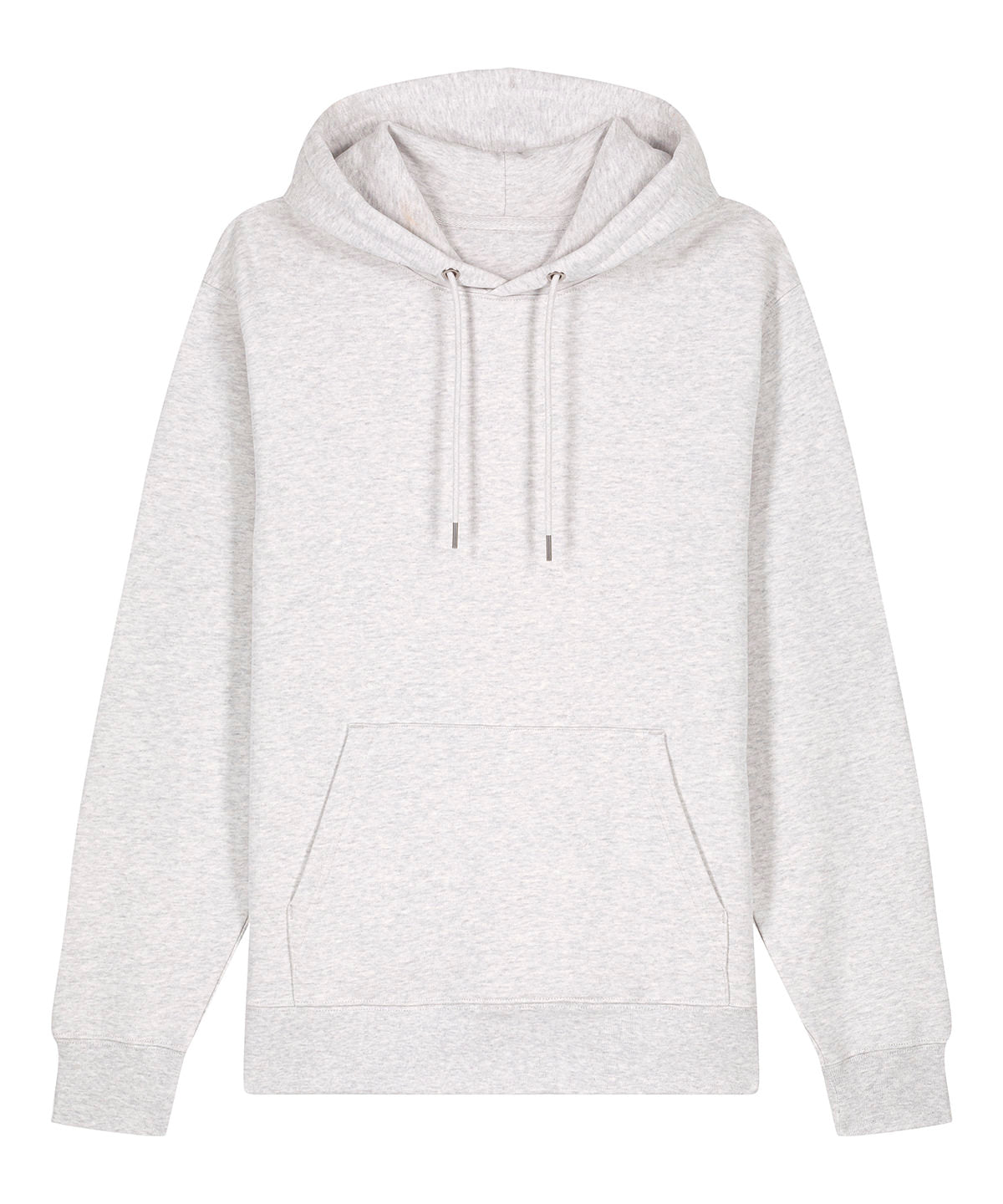 Stanley/Stella Unisex Cruiser 2.0 iconic hoodie sweatshirt in Cool Heather Grey, front view