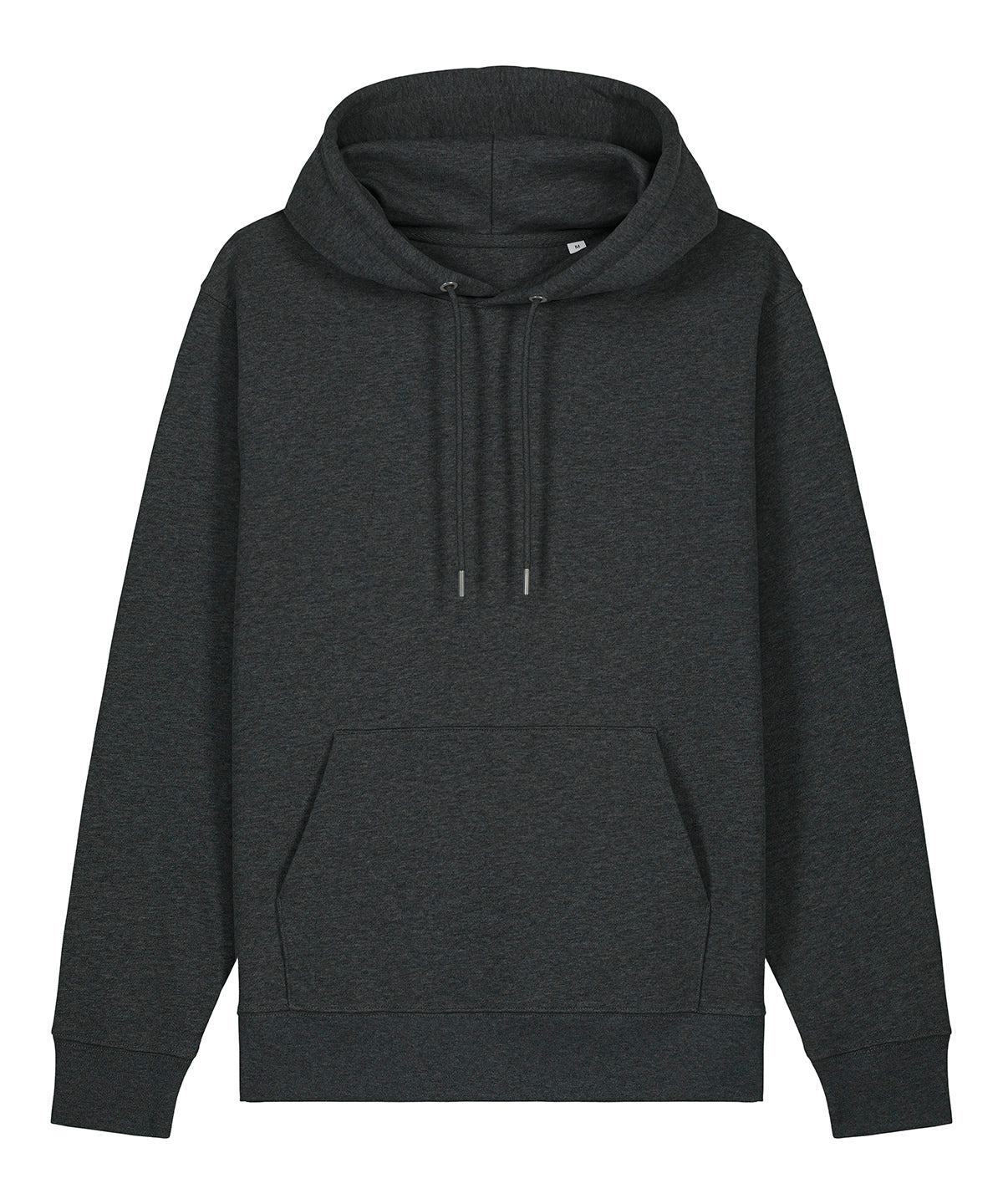 Stanley/Stella Unisex Cruiser 2.0 iconic hoodie sweatshirt in Dark Heather Grey, front view