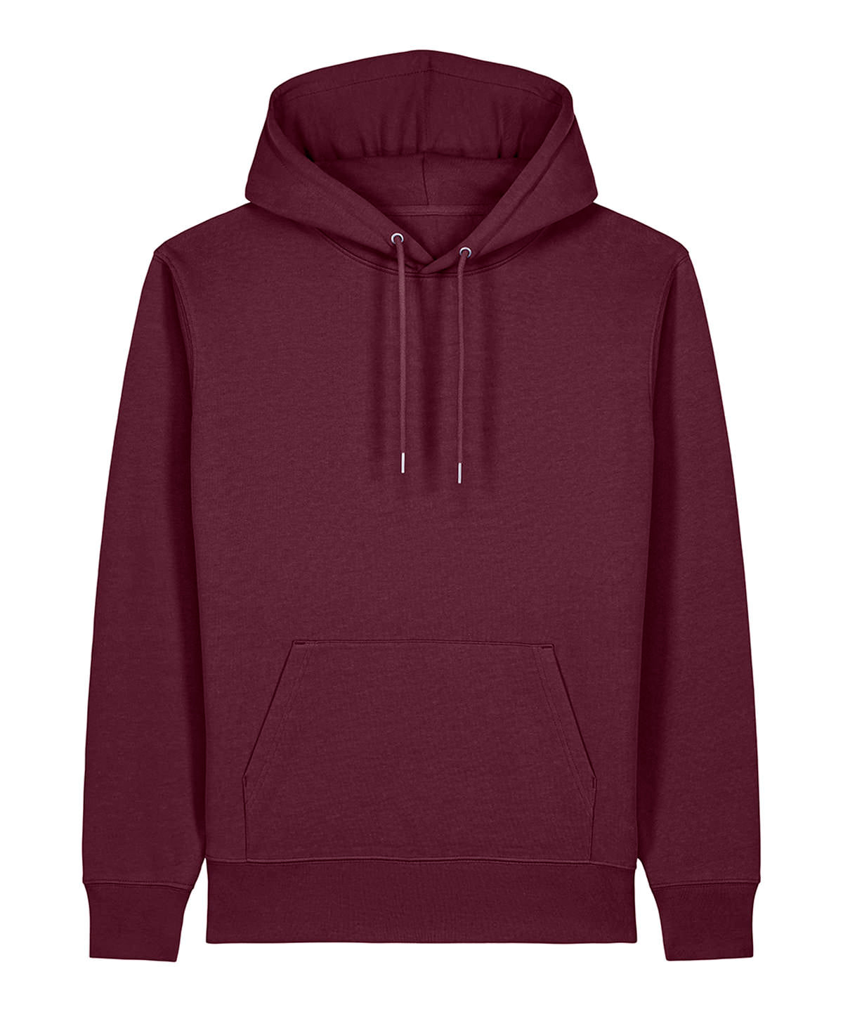 Stanley/Stella Unisex Cruiser 2.0 iconic hoodie sweatshirt in Deep Plum, front view