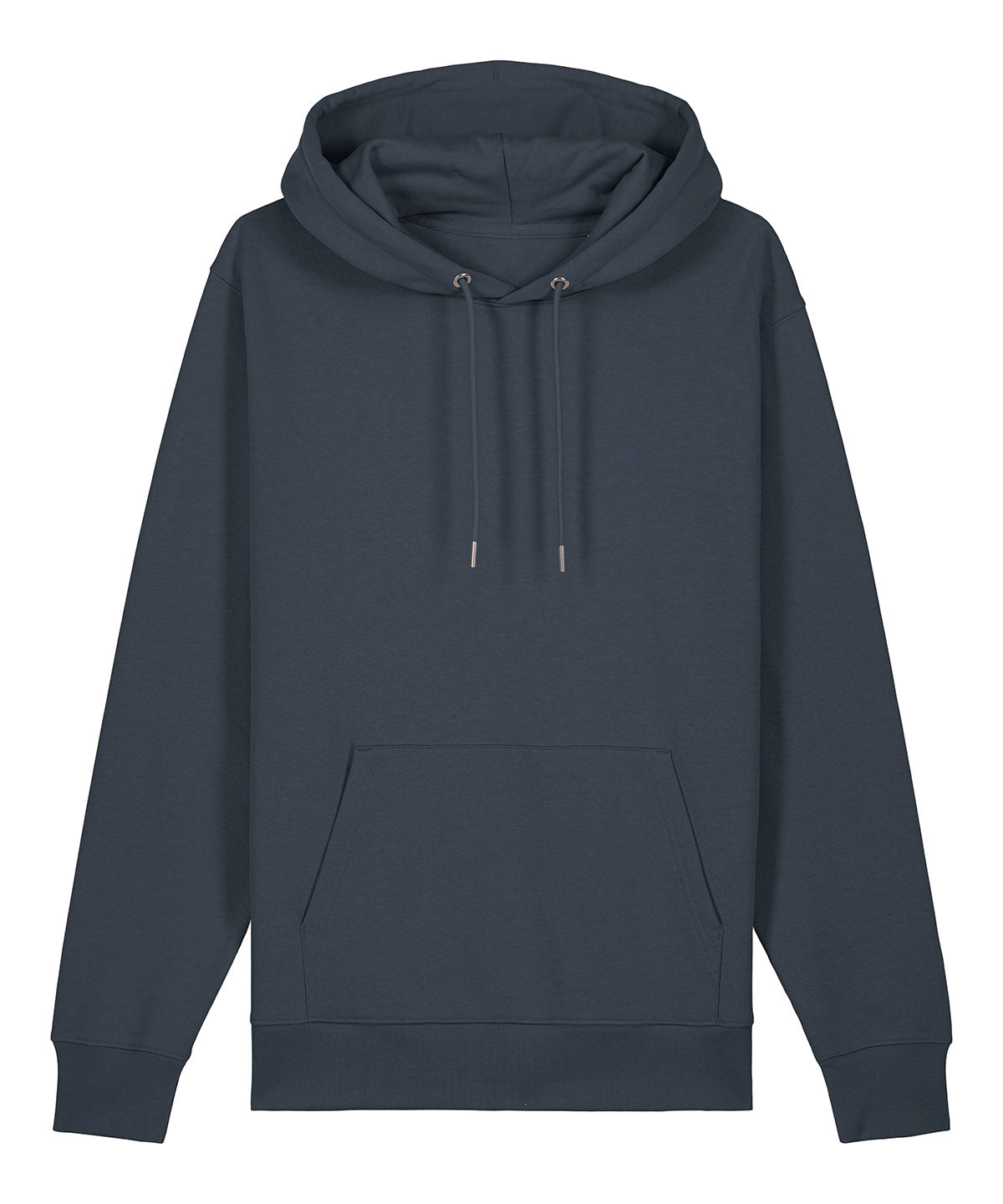 Stanley/Stella Unisex Cruiser 2.0 iconic hoodie sweatshirt in India Ink Grey, front view