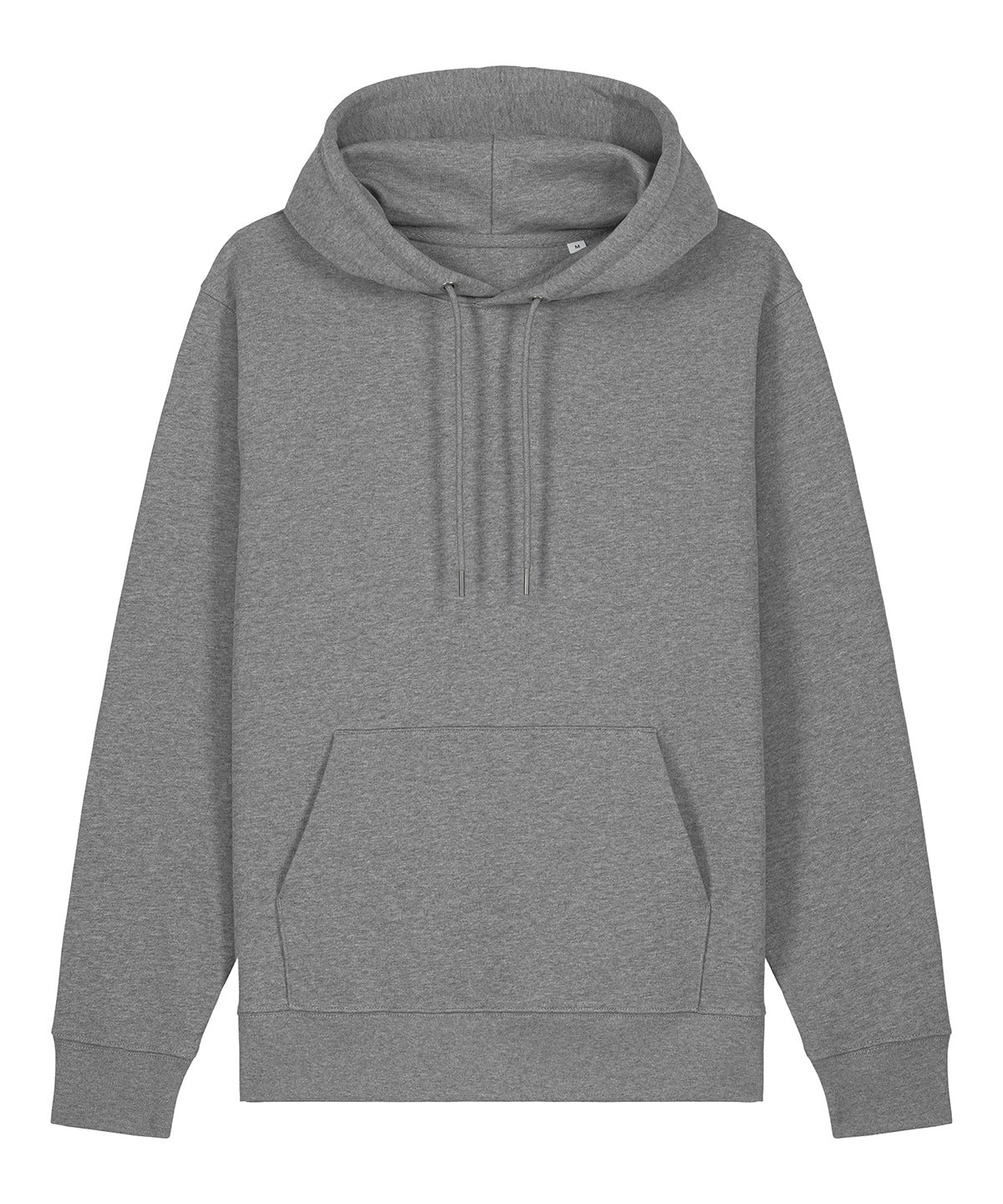 Stanley/Stella Unisex Cruiser 2.0 iconic hoodie sweatshirt in Mid Heather Grey, front view