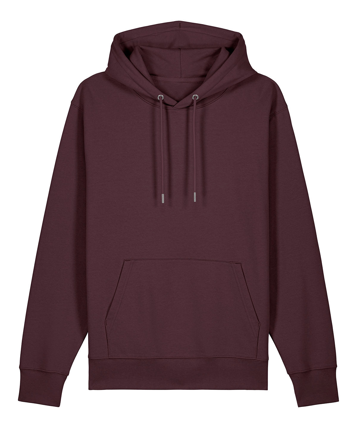 Stanley/Stella Unisex Cruiser 2.0 iconic hoodie sweatshirt in Red Brown, front view