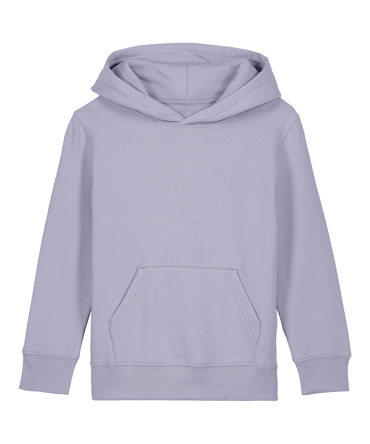 Stanley/Stella Kids Mini Cruiser 2.0 iconic hoodie sweatshirt in Lavender, front view