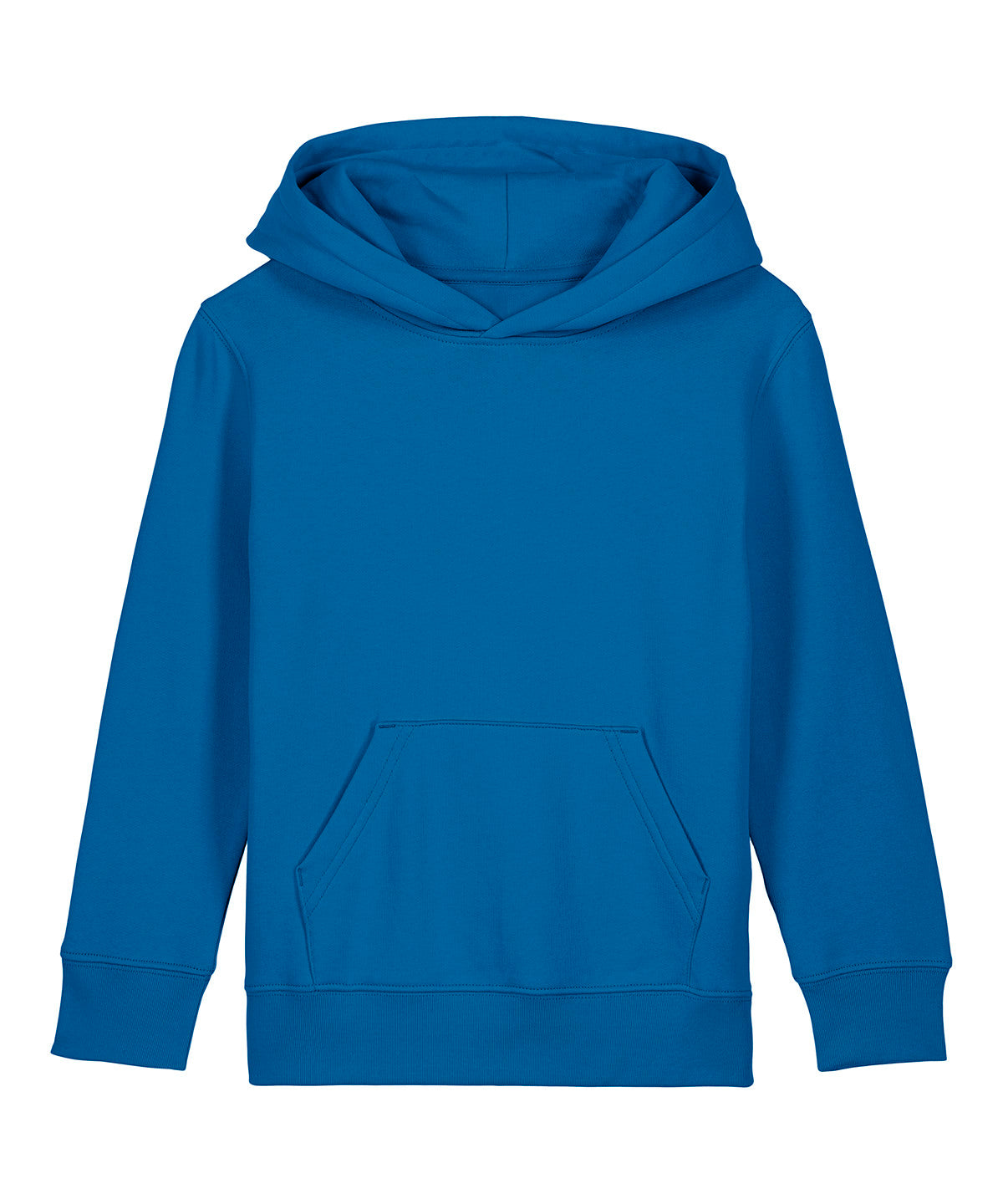 Stanley/Stella Kids Mini Cruiser 2.0 iconic hoodie sweatshirt in Royal Blue, front view