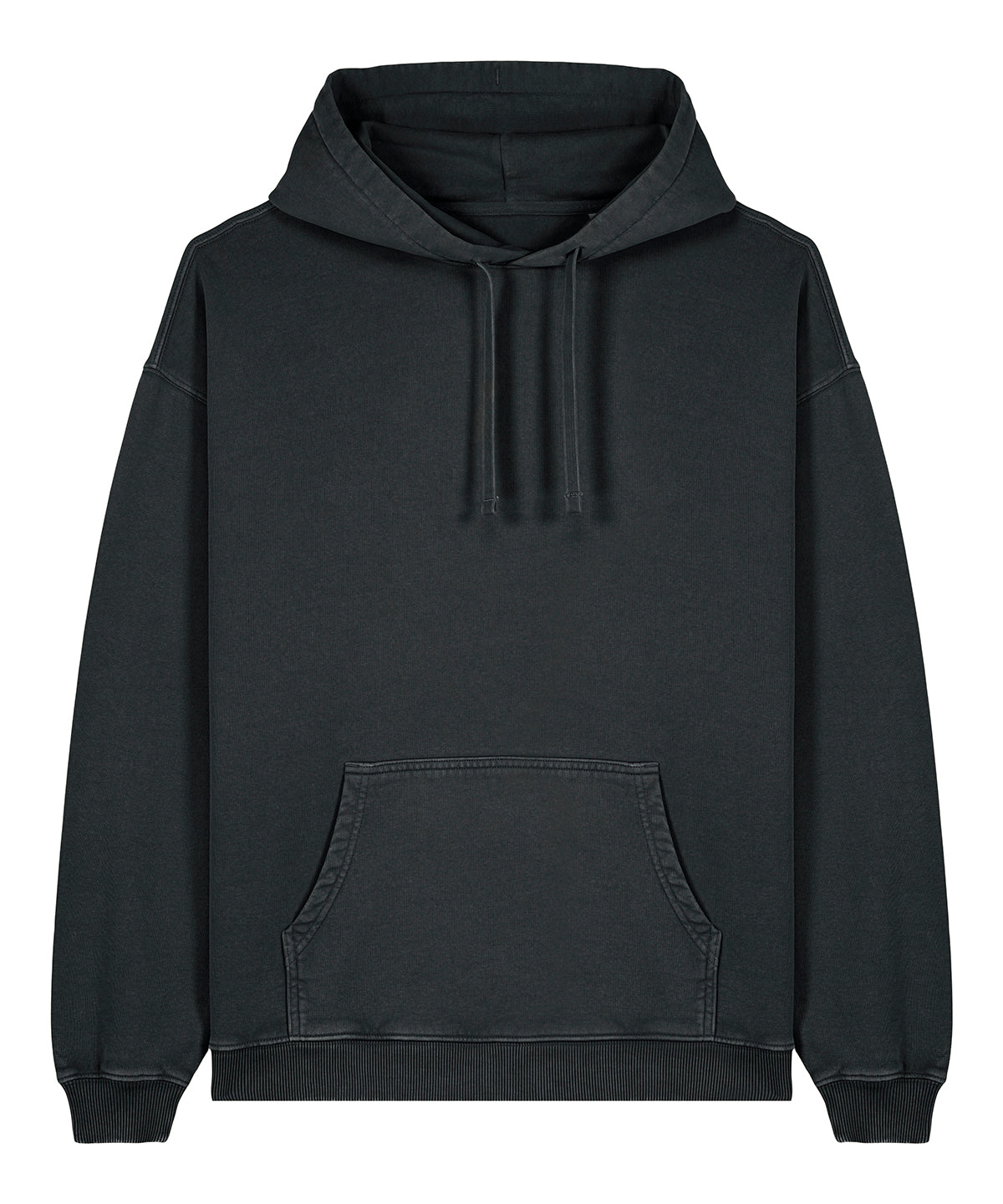 Stanley/Stella Slammer 2.0 Vintage in Garment Dyed Black Rock, front view