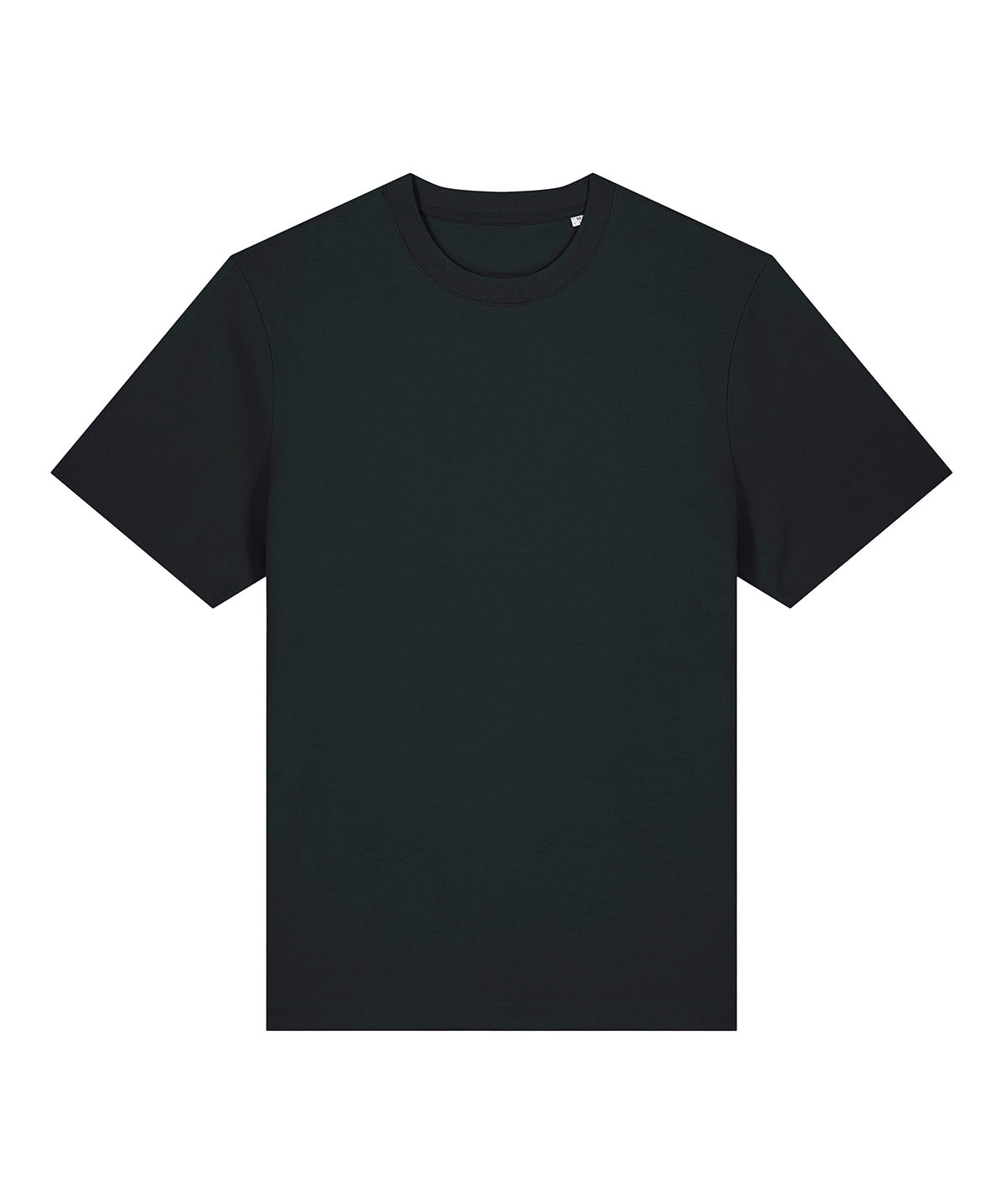 Stanley/Stella Unisex Sparker 2.0 heavy t-shirt in Black, front view