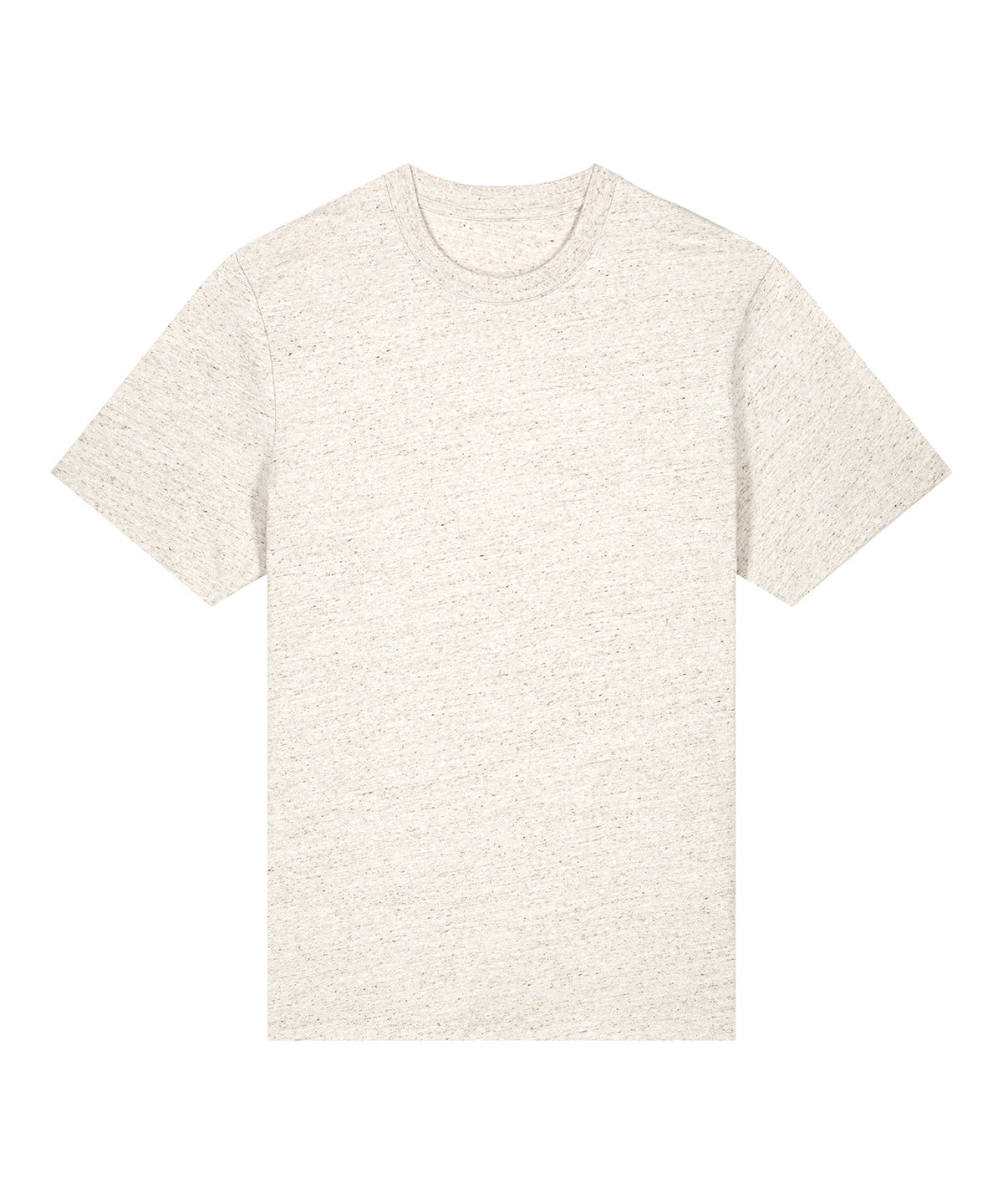 Stanley/Stella Unisex Sparker 2.0 heavy t-shirt in Eco Heather, front view
