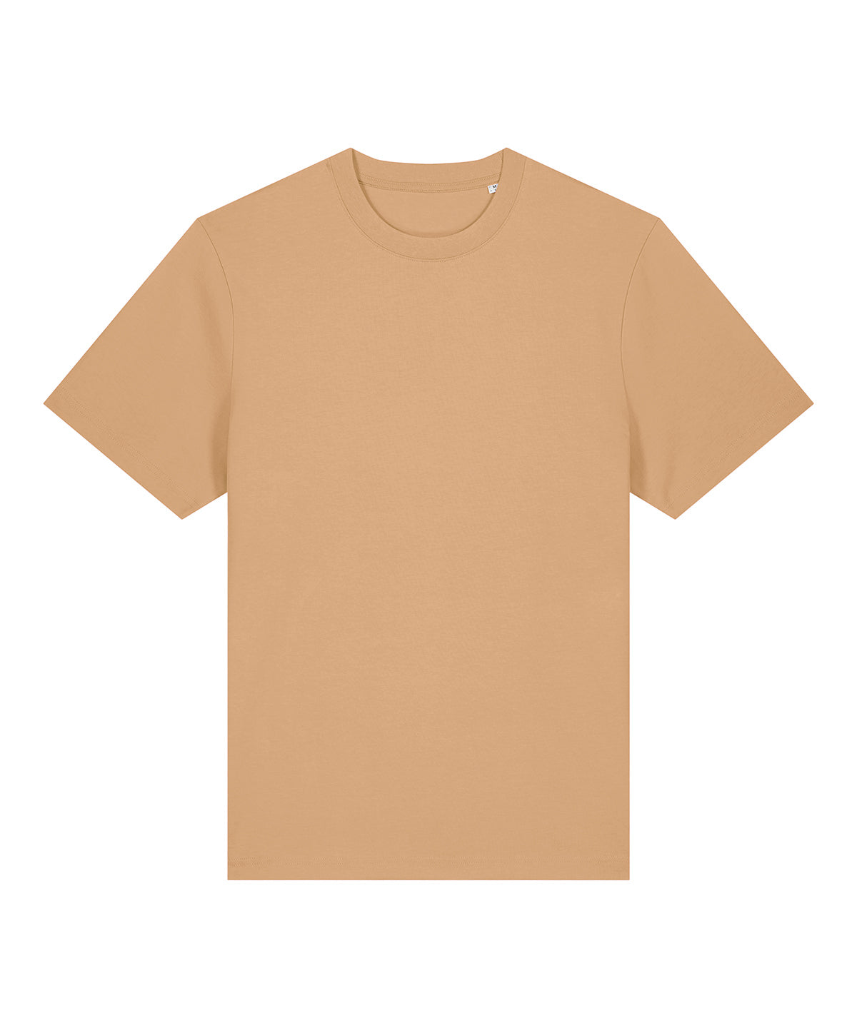 Stanley/Stella Unisex Sparker 2.0 heavy t-shirt in Latte, front view