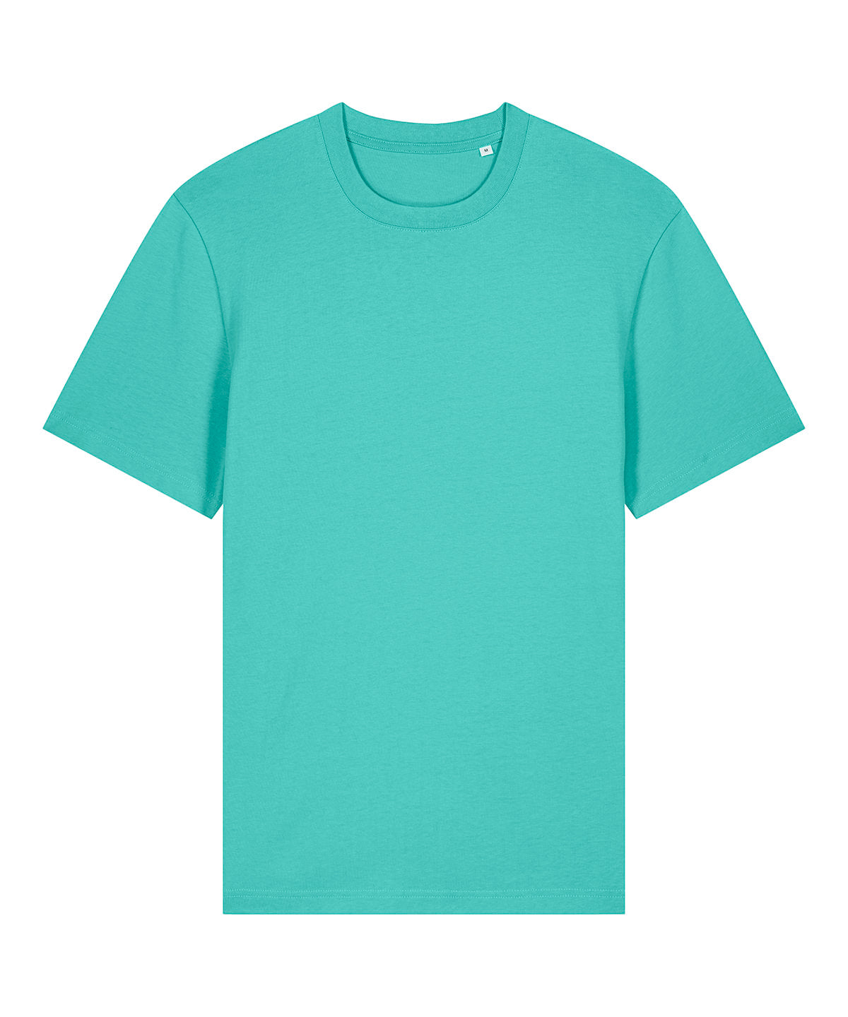 Stanley/Stella Unisex Sparker 2.0 heavy t-shirt in Pool Blue, front view