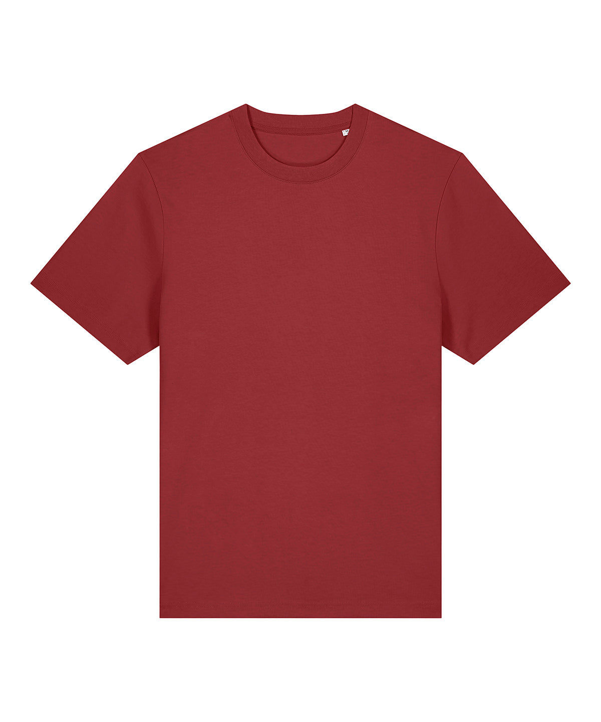 Stanley/Stella Unisex Sparker 2.0 heavy t-shirt in Red Earth, front view