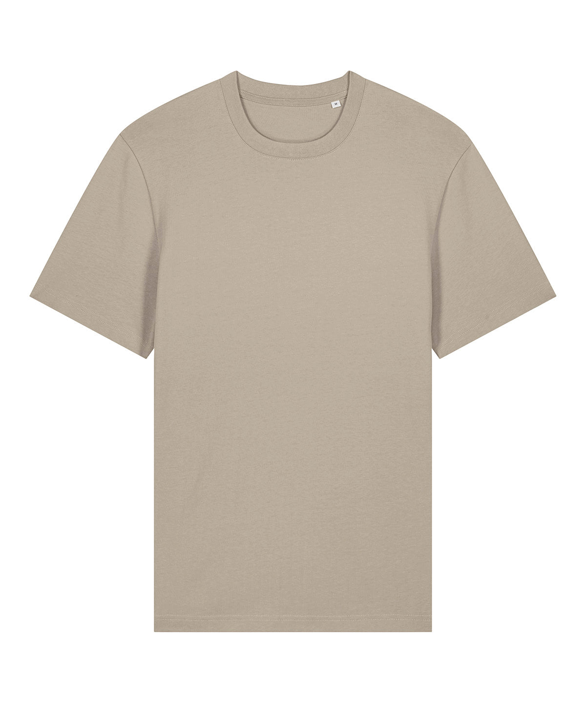 Stanley/Stella Unisex Sparker 2.0 heavy t-shirt in Stone, front view
