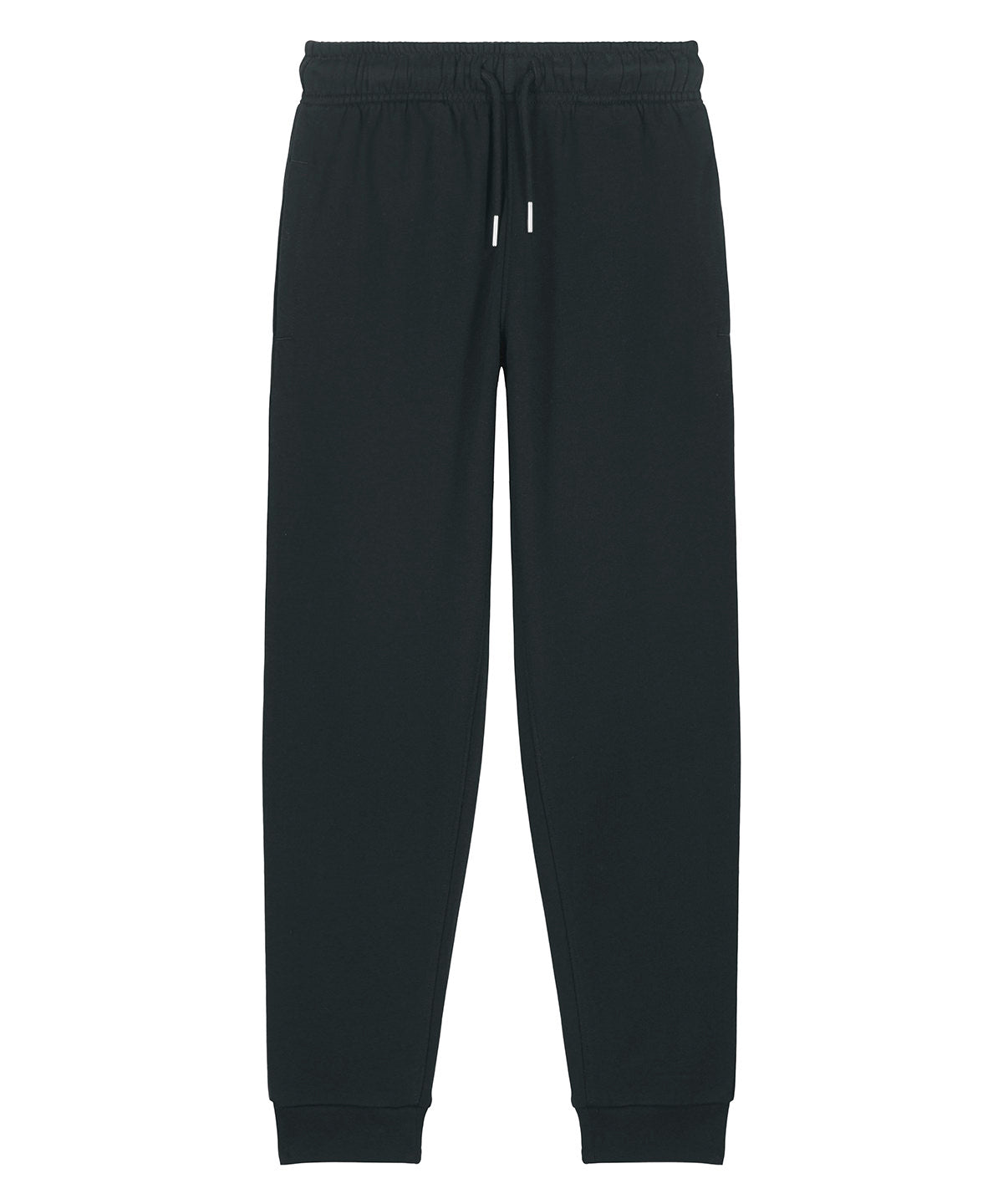 Stanley/Stella Kids Mini Mover 2.0 iconic jogger pants in Black, front view