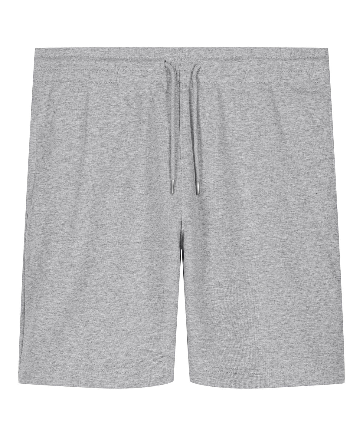Stanley/Stella Unisex Trainer 2.0 jogger shorts in Heather Grey, front view