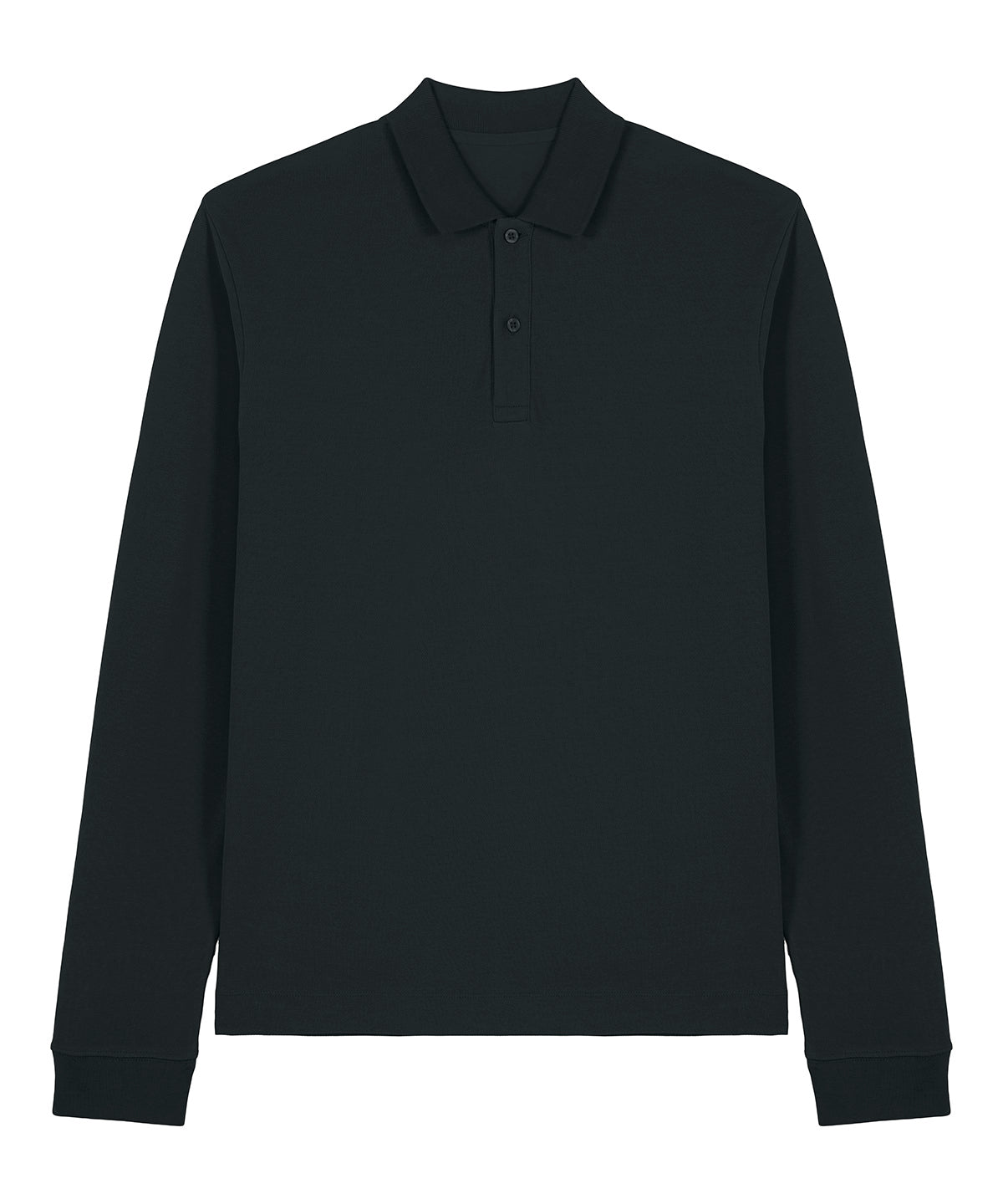 Stanley/Stella Prepster 2.0 long sleeve in Black, front view