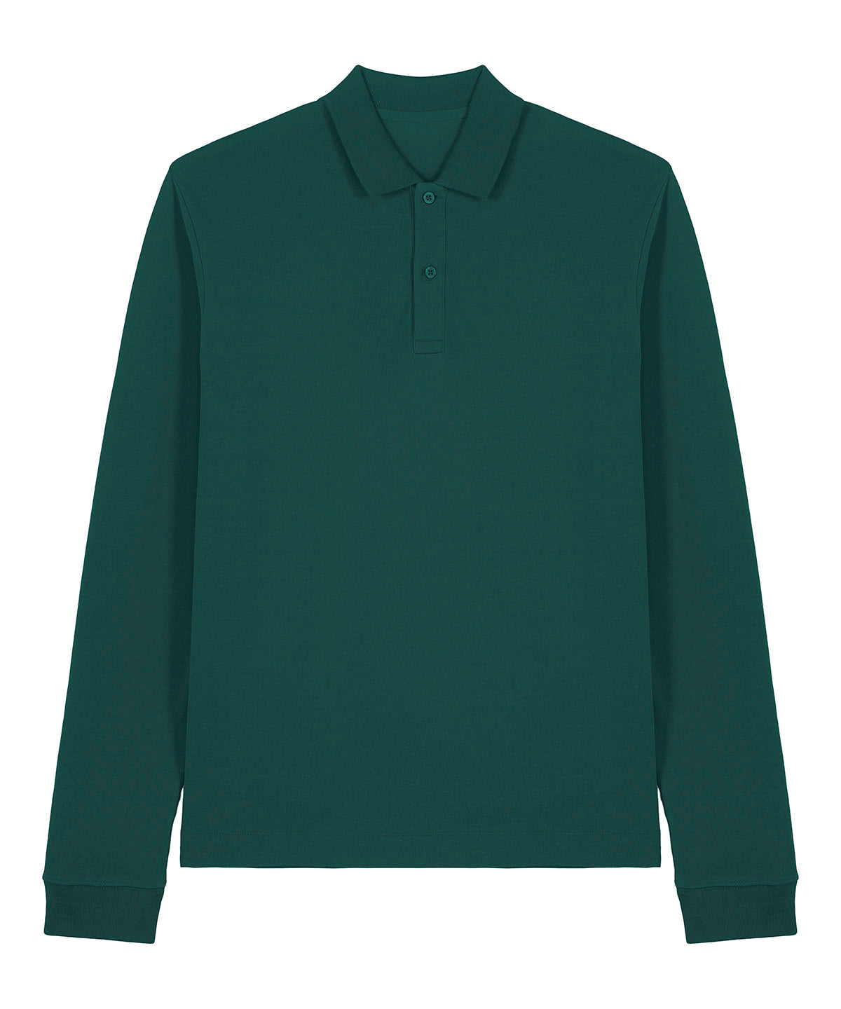 Stanley/Stella Prepster 2.0 long sleeve in Glazed Green, front view