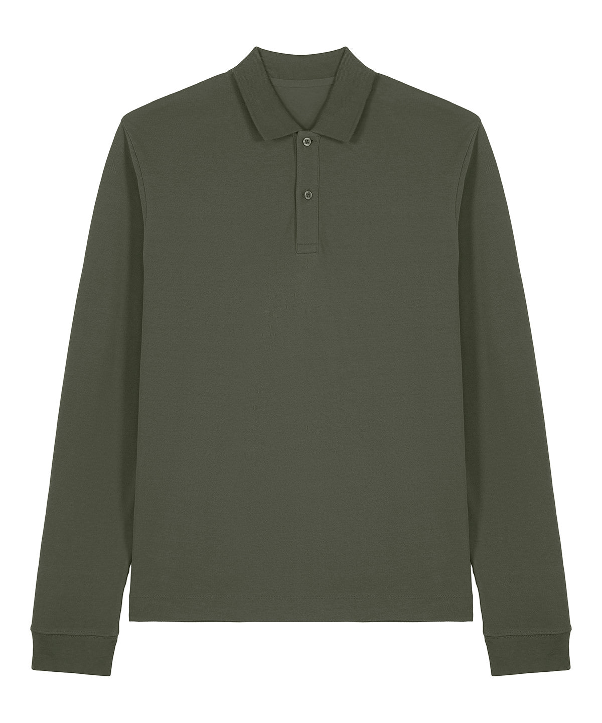 Stanley/Stella Prepster 2.0 long sleeve in Khaki, front view