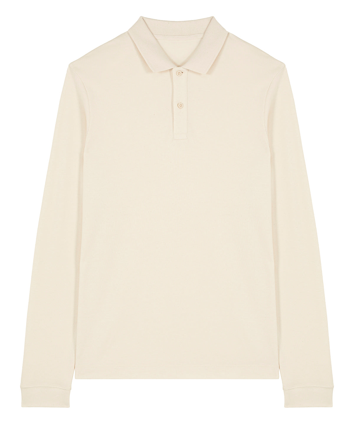 Stanley/Stella Prepster 2.0 long sleeve in Natural Raw, front view