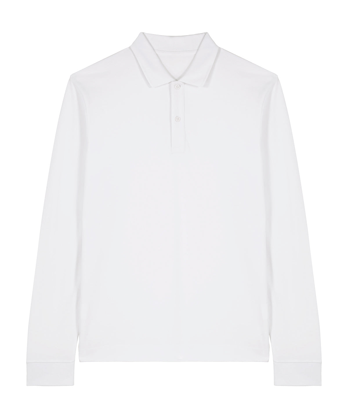Stanley/Stella Prepster 2.0 long sleeve in White, front view
