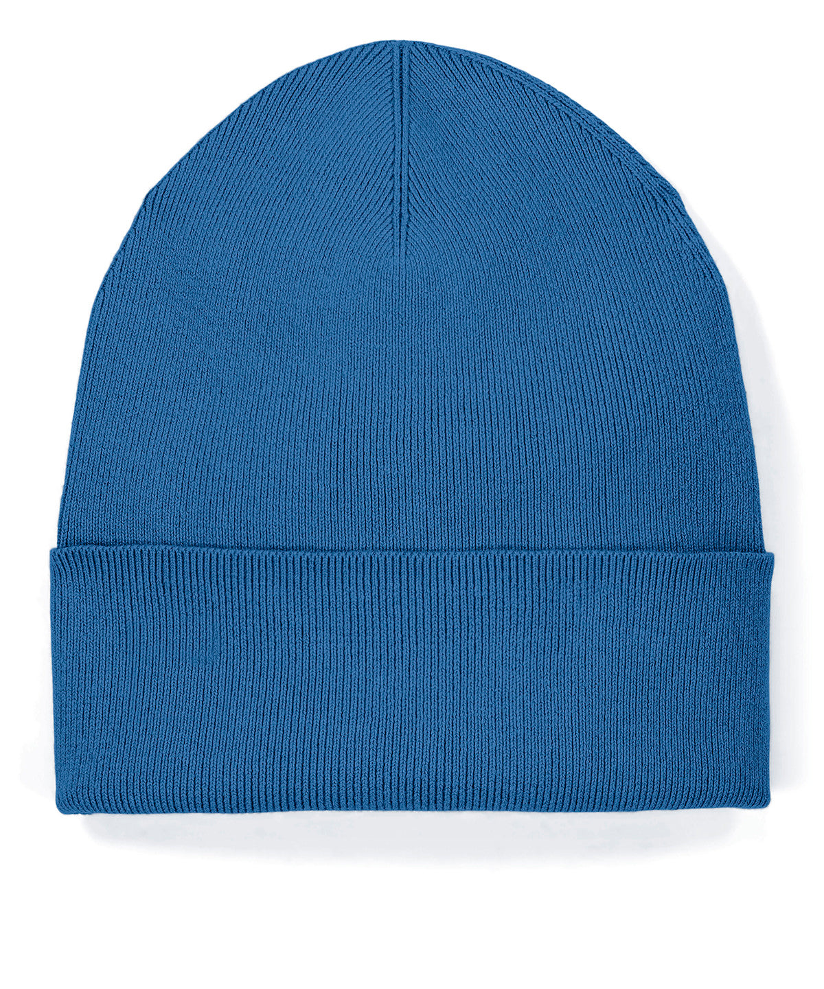 Stanley/Stella Rib beanie 2.0 in Mindful Blue, front view