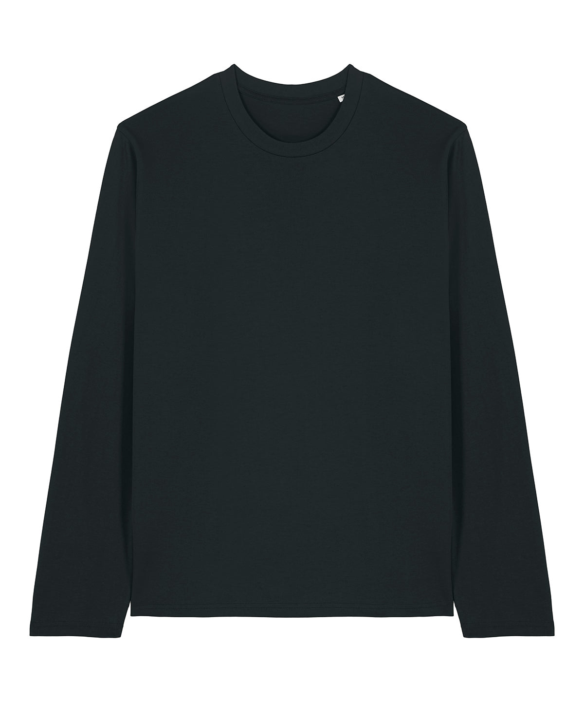Stanley/Stella Creator 2.0 long sleeve in Black, front view