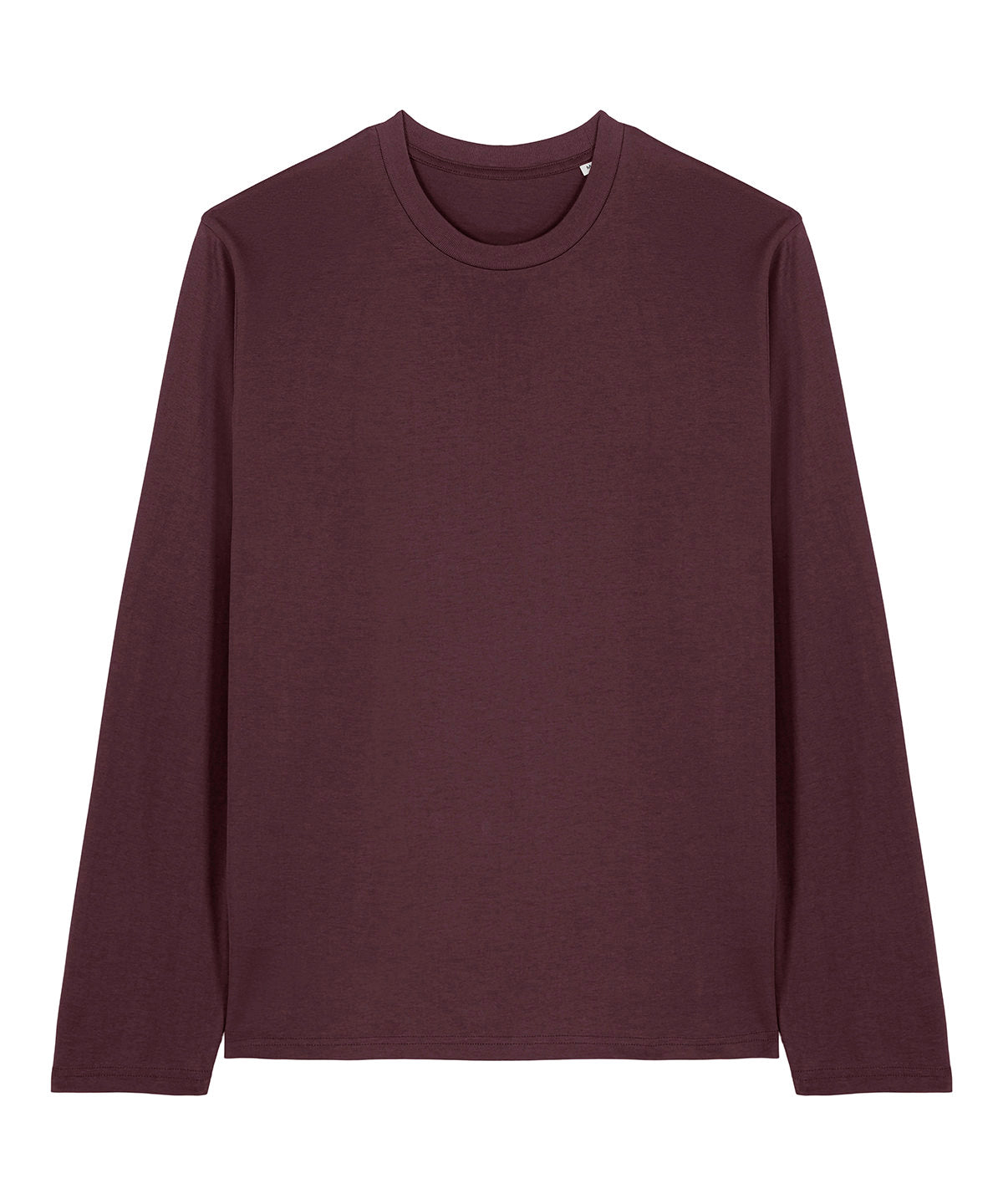 Stanley/Stella Creator 2.0 long sleeve in Red Brown, front view