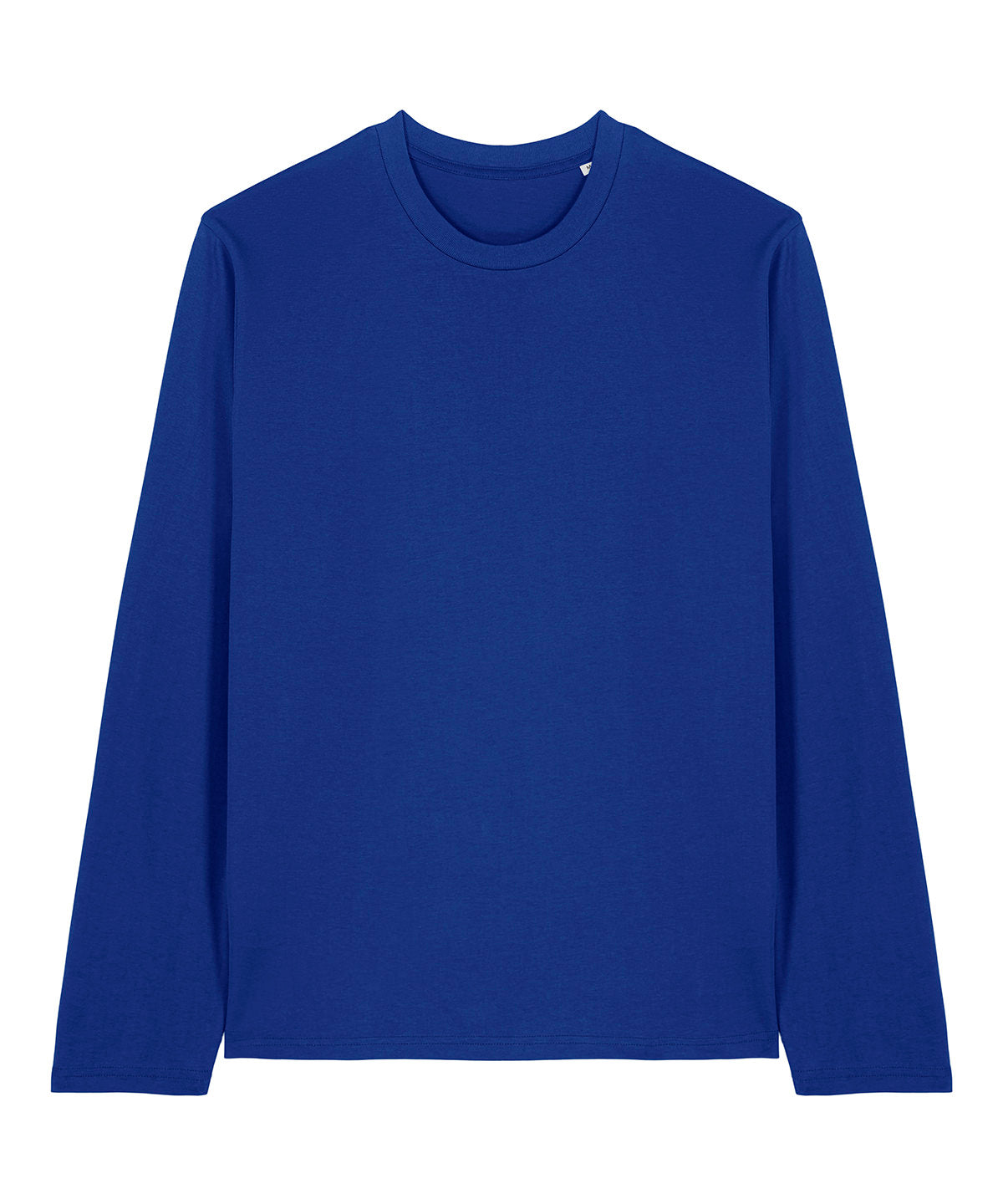 Stanley/Stella Creator 2.0 long sleeve in Worker Blue, front view