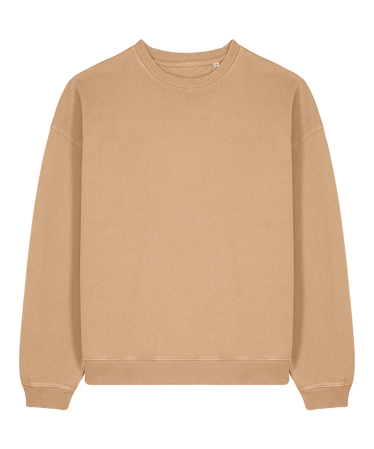 Stanley/Stella Radder 2.0 Vintage in Garment Dyed Latte, front view