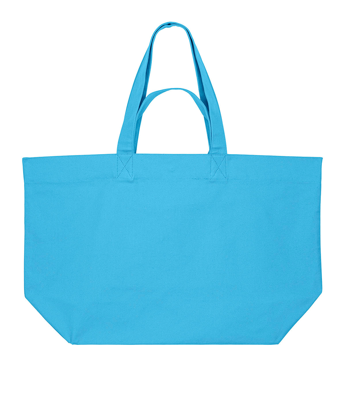 Stanley/Stella Shopping bag 2.0 in Aqua Blue, front view