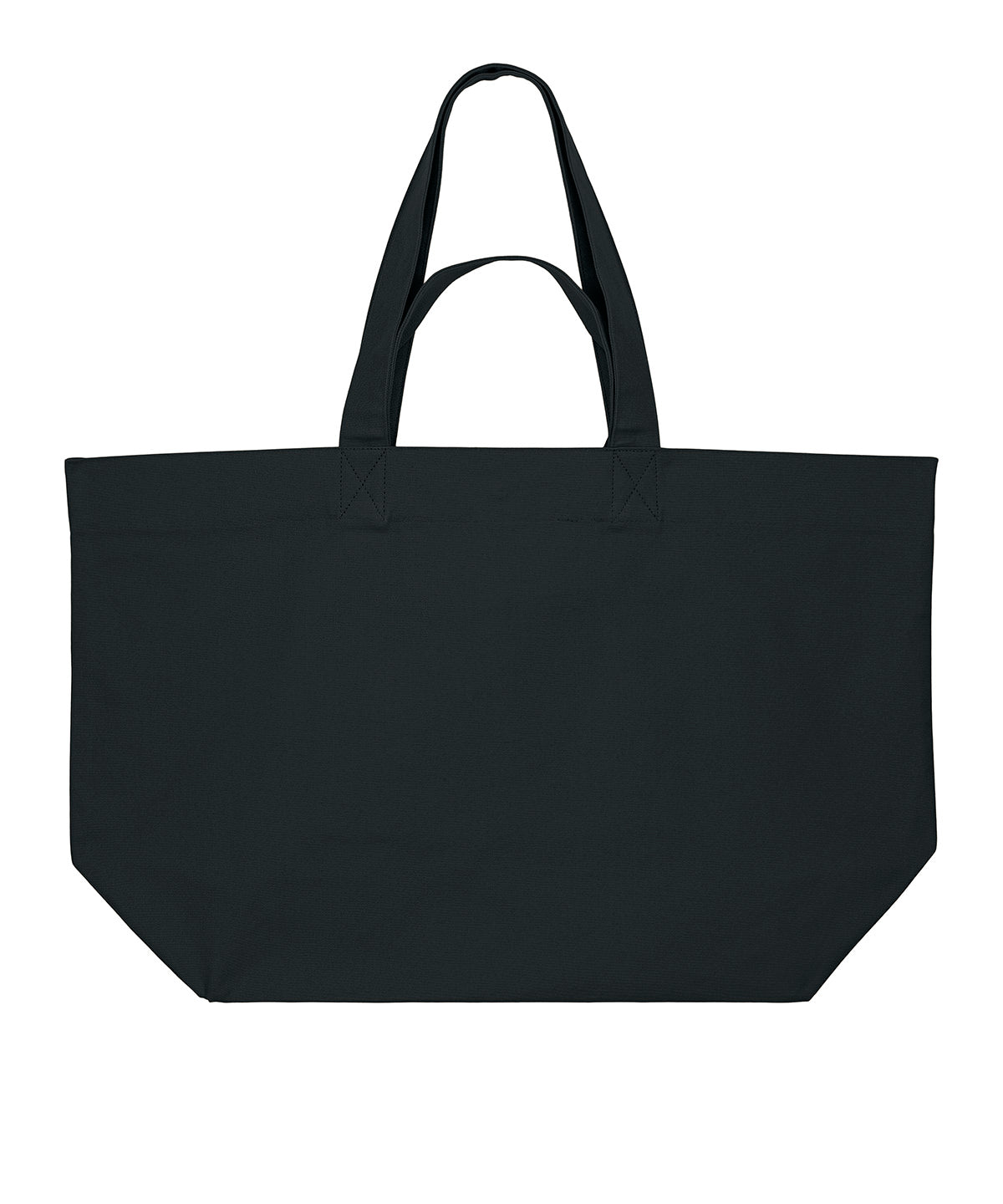 Stanley/Stella Shopping bag 2.0 in Black, front view
