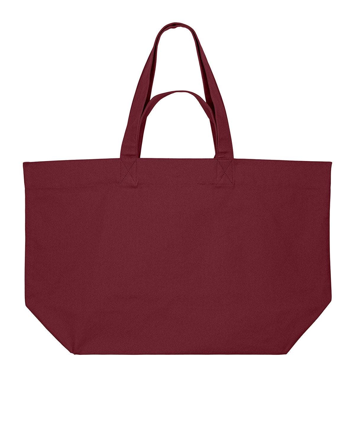 Stanley/Stella Shopping bag 2.0 in Burgundy, front view
