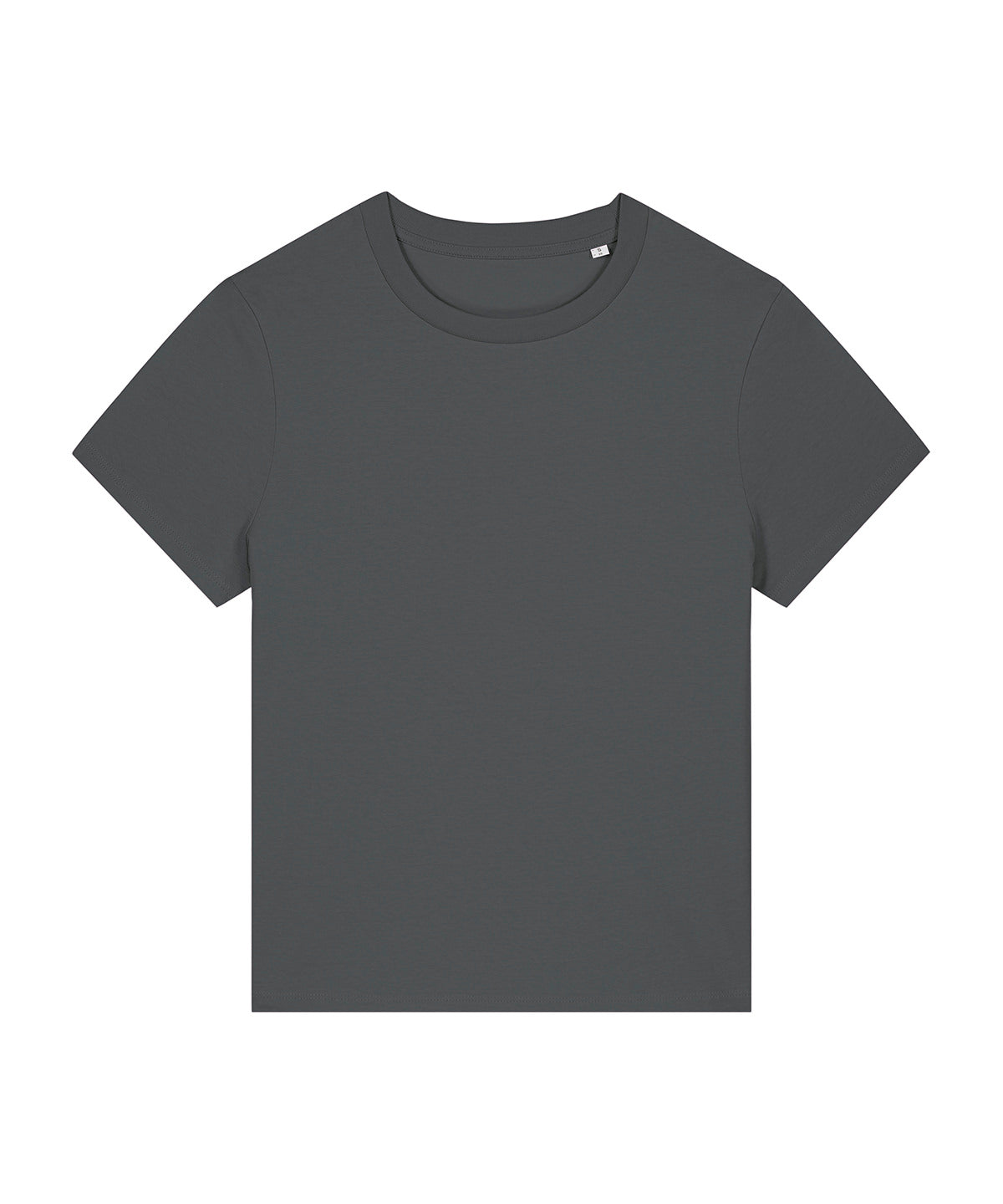 Stanley/Stella Women’s Stella Muser iconic t-shirt in Anthracite, front view