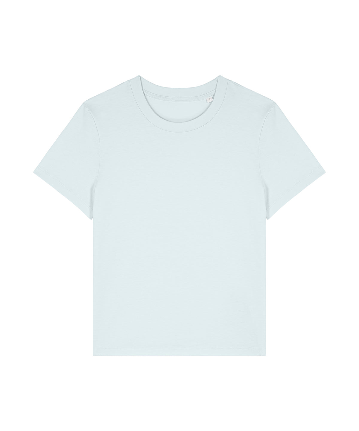 Stanley/Stella Women’s Stella Muser iconic t-shirt in Blue Ice, front view