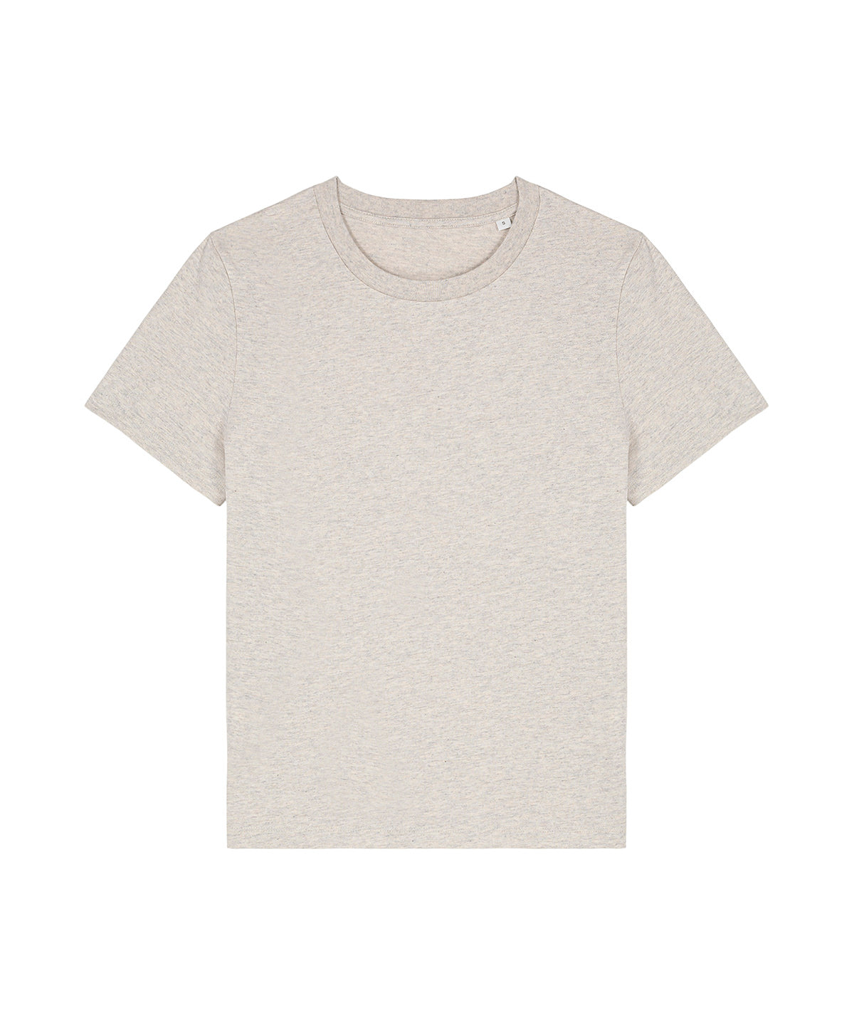 Stanley/Stella Women’s Stella Muser iconic t-shirt in Heather Haze, front view