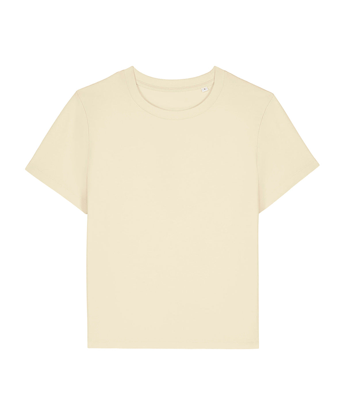 Stanley/Stella Women’s Stella Muser iconic t-shirt in Honey Paper, front view