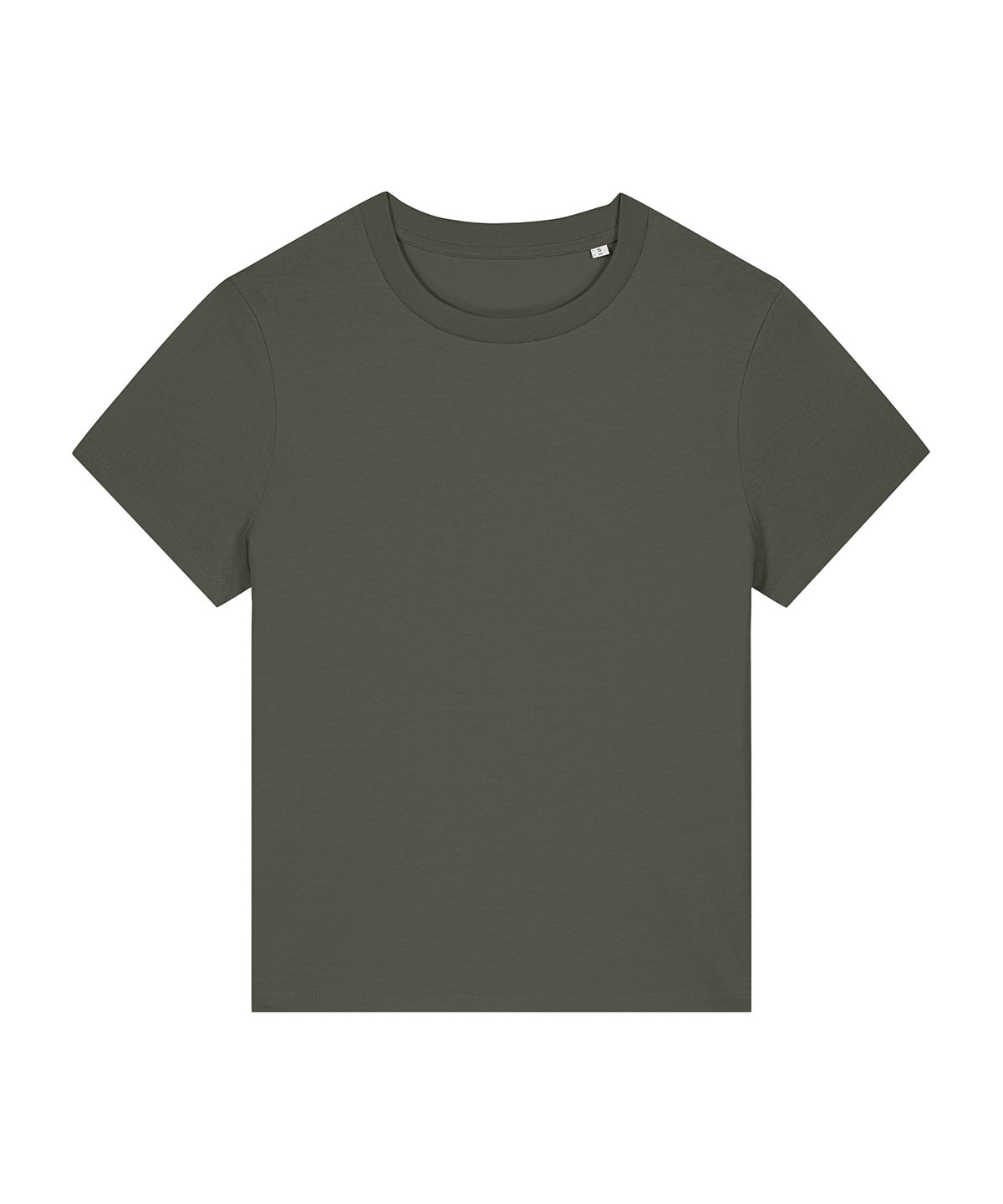 Stanley/Stella Women’s Stella Muser iconic t-shirt in Khaki, front view