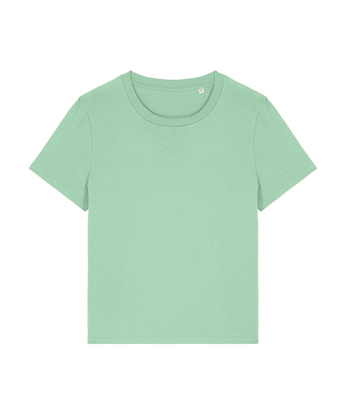 Stanley/Stella Women’s Stella Muser iconic t-shirt in Misty Jade, front view