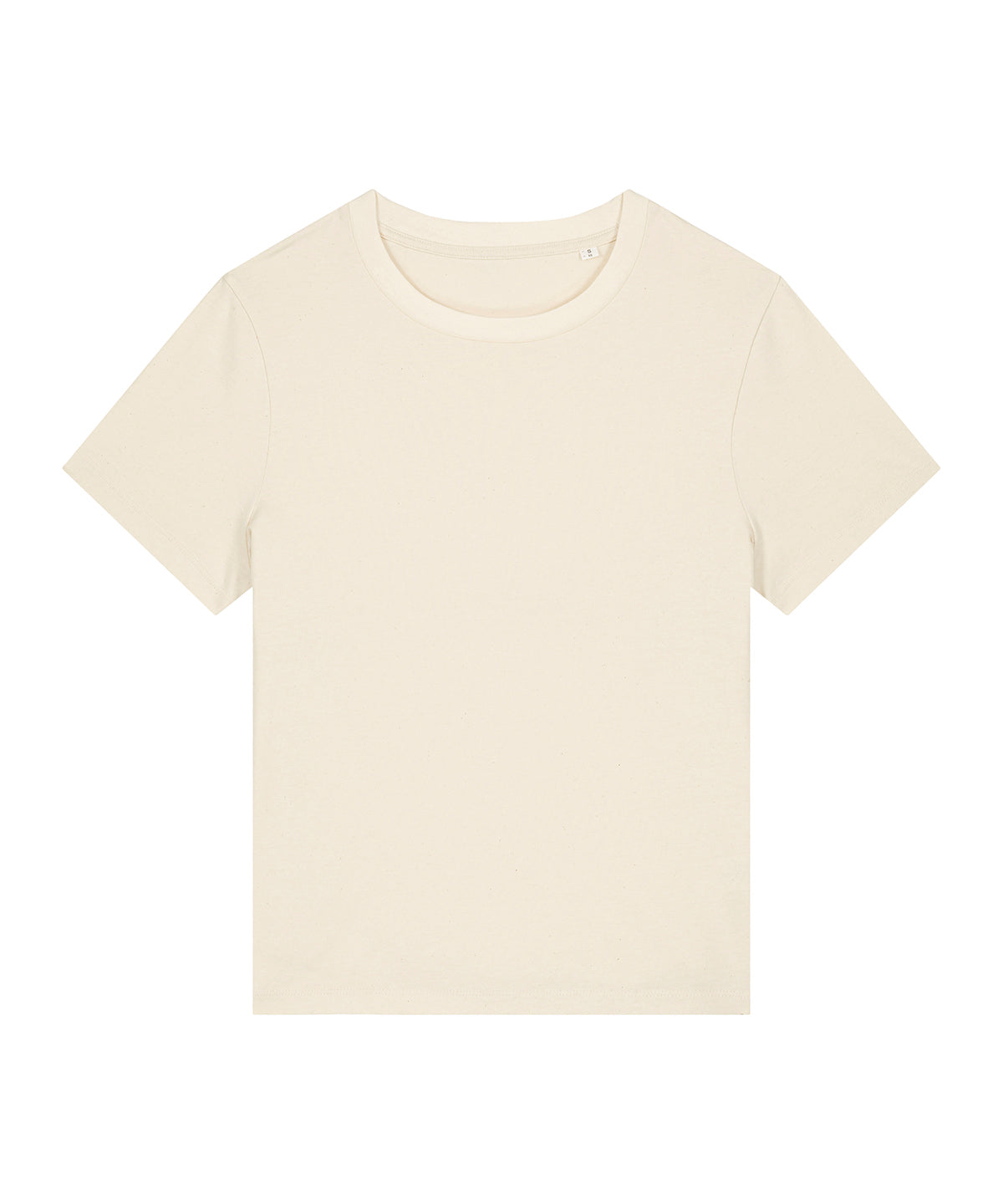 Stanley/Stella Women’s Stella Muser iconic t-shirt in Natural Raw, front view