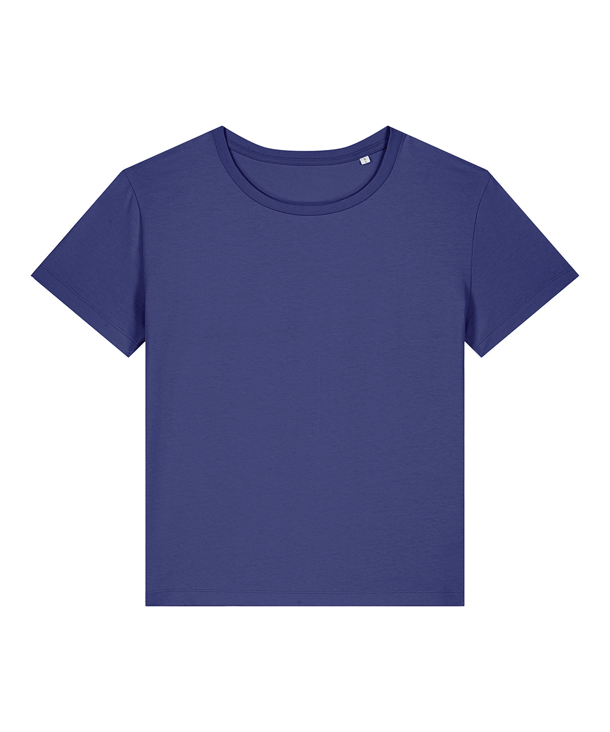 Stanley/Stella Women’s Stella Serena iconic mid-light t-shirt in Dusk, front view