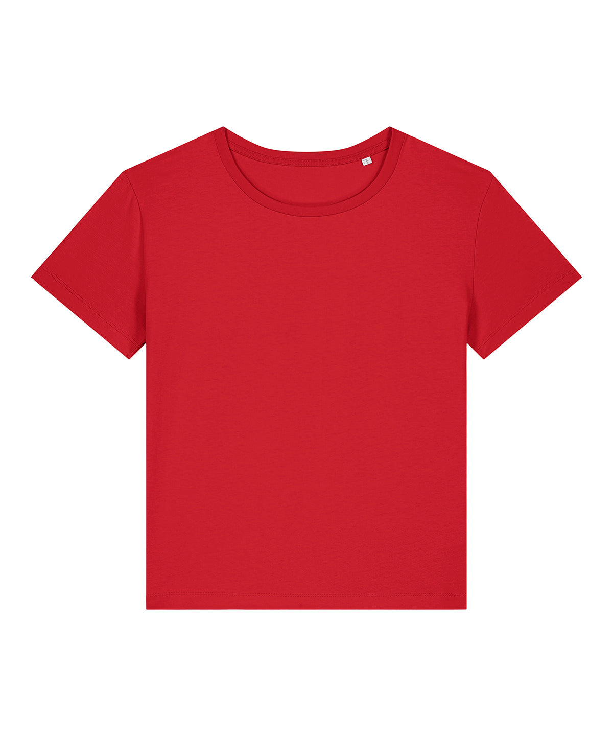 Stanley/Stella Women’s Stella Serena iconic mid-light t-shirt in Red, front view