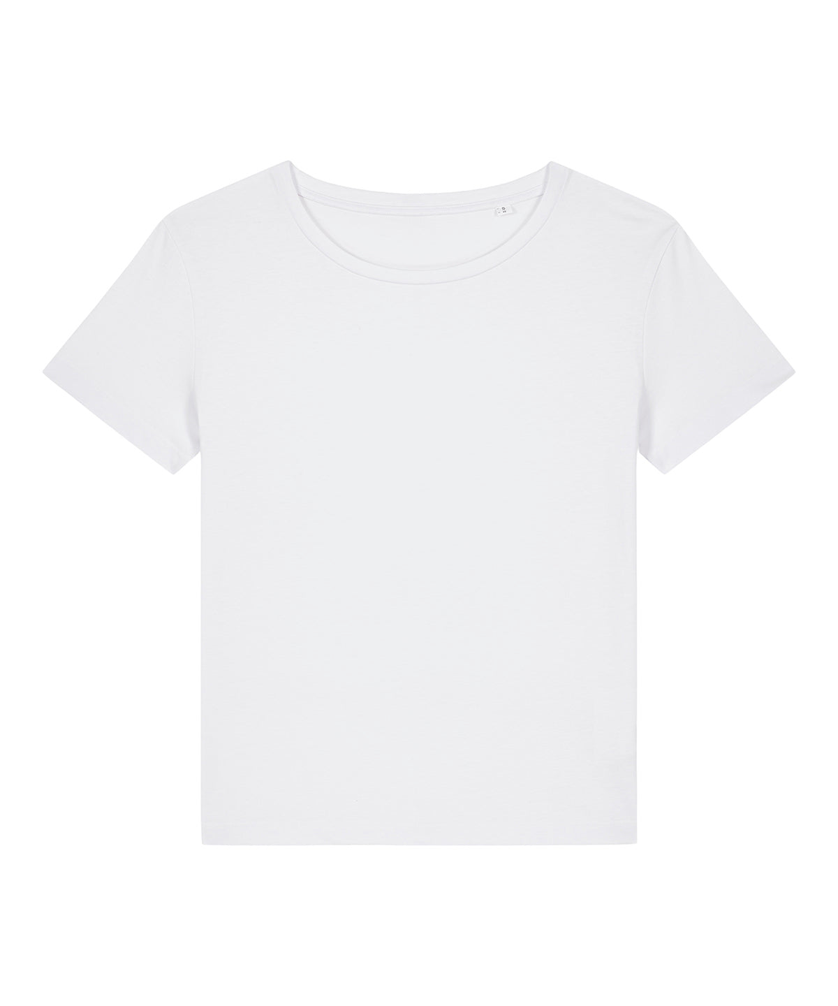 Stanley/Stella Women’s Stella Serena iconic mid-light t-shirt in White, front view