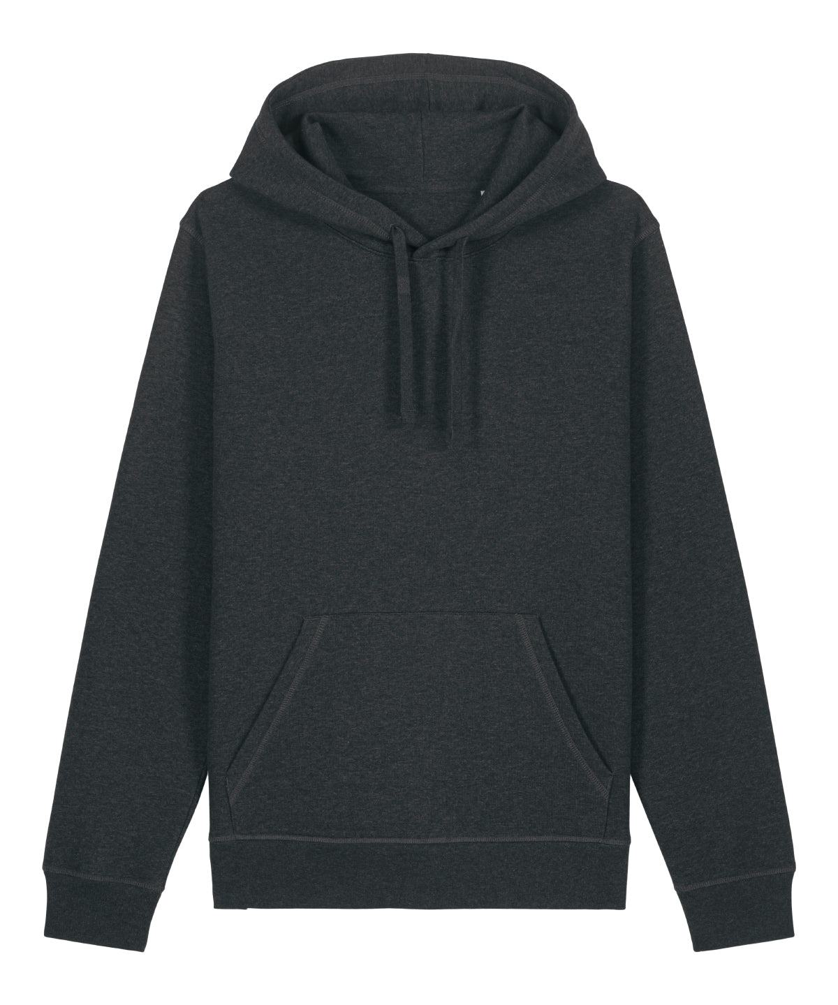 Stanley/Stella Unisex Drummer 2.0 hoodie in Dark Heather Grey, front view