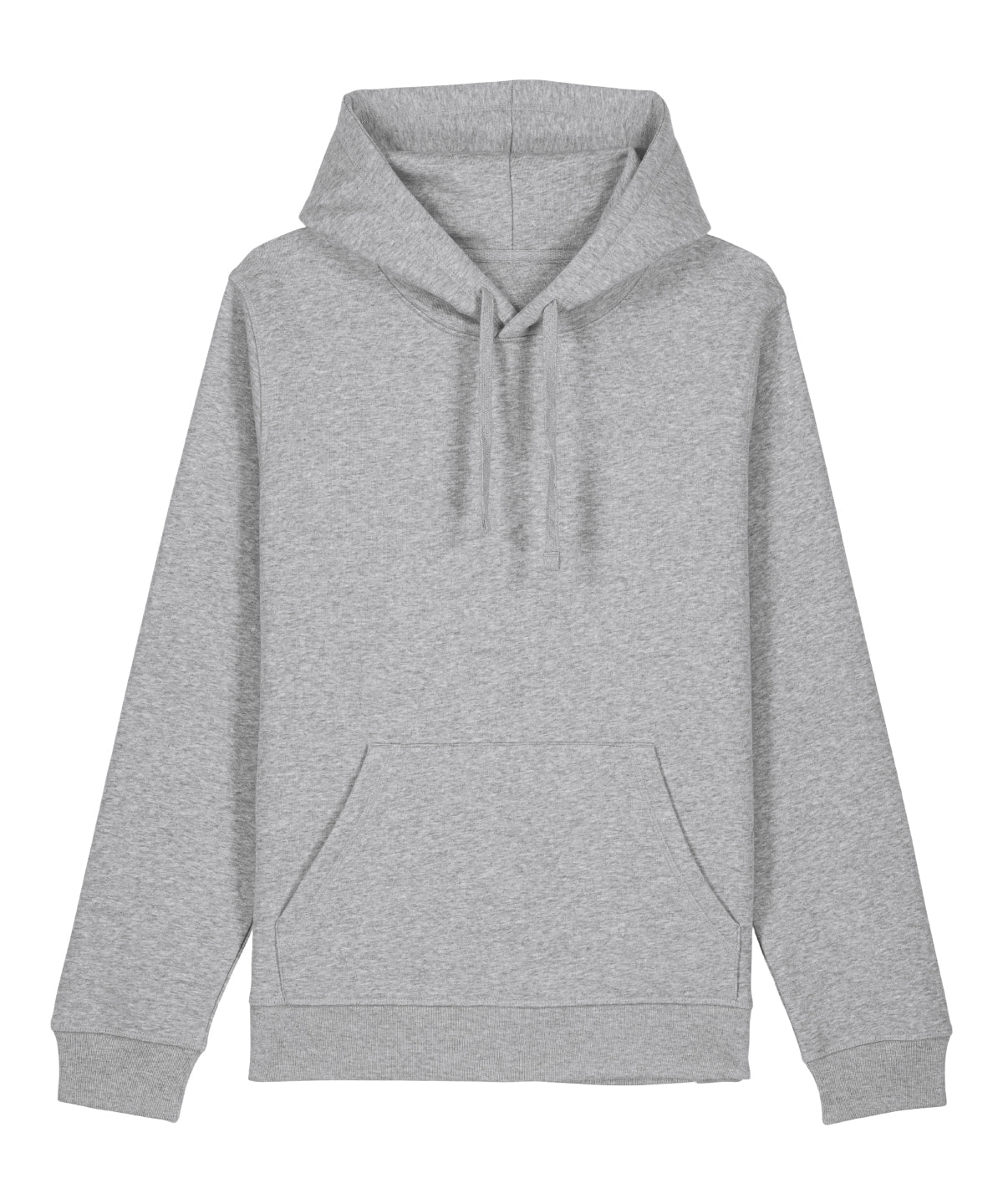 Stanley/Stella Unisex Drummer 2.0 hoodie in Heather Grey, front view