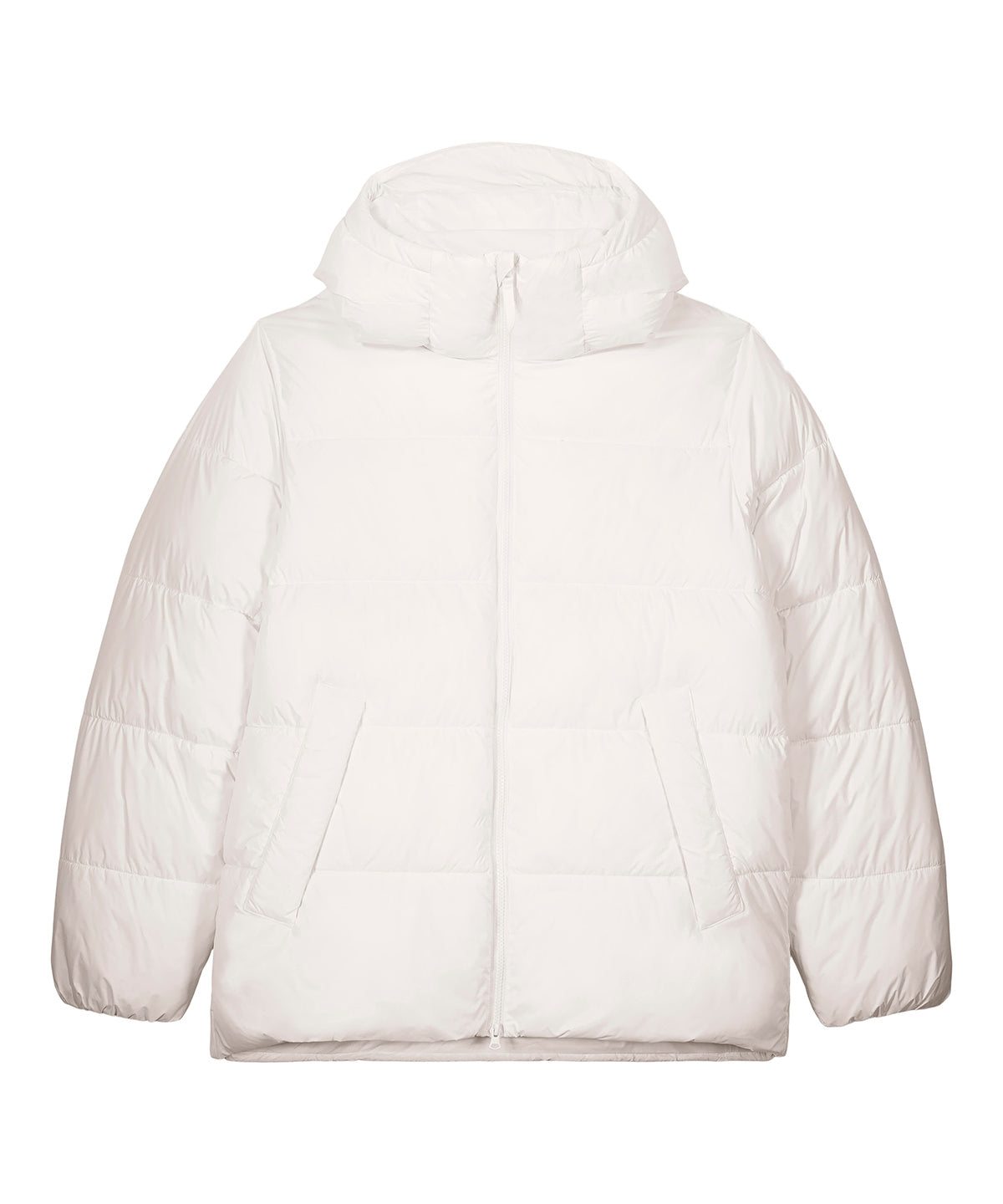 Stanley/Stella Puffer 2.0 in Off White, front view