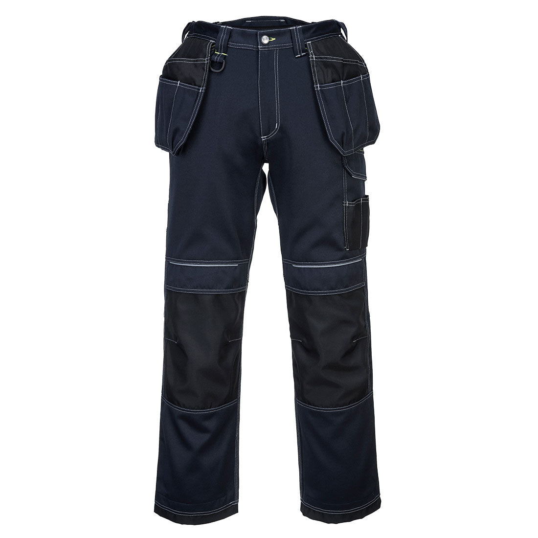 Portwest PW3 Holster Work Trousers in Black Short, image 3