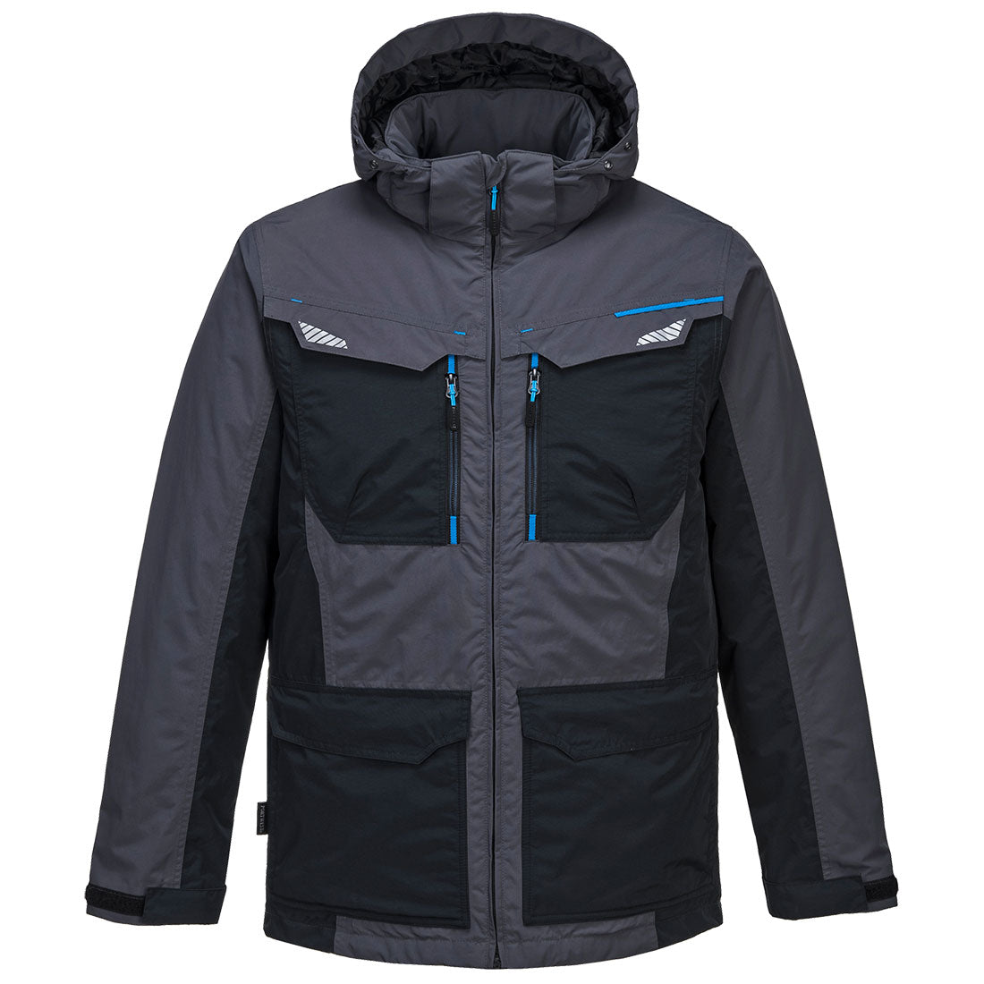 Portwest WX3 Winter Jacket in Metal Grey, image 2