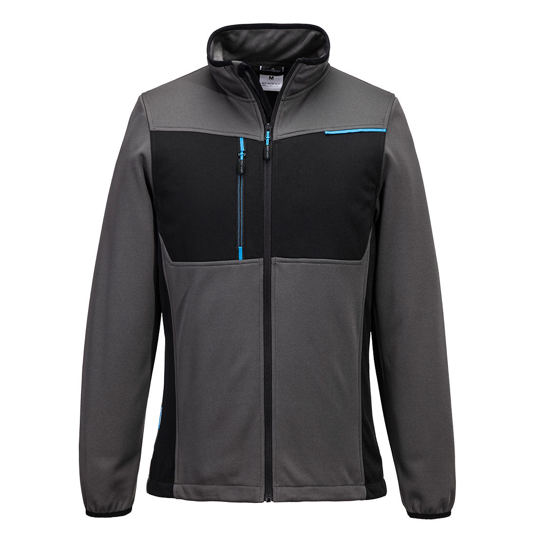 Portwest WX3 Full Zip Tech Fleece in Metal Grey, image 2